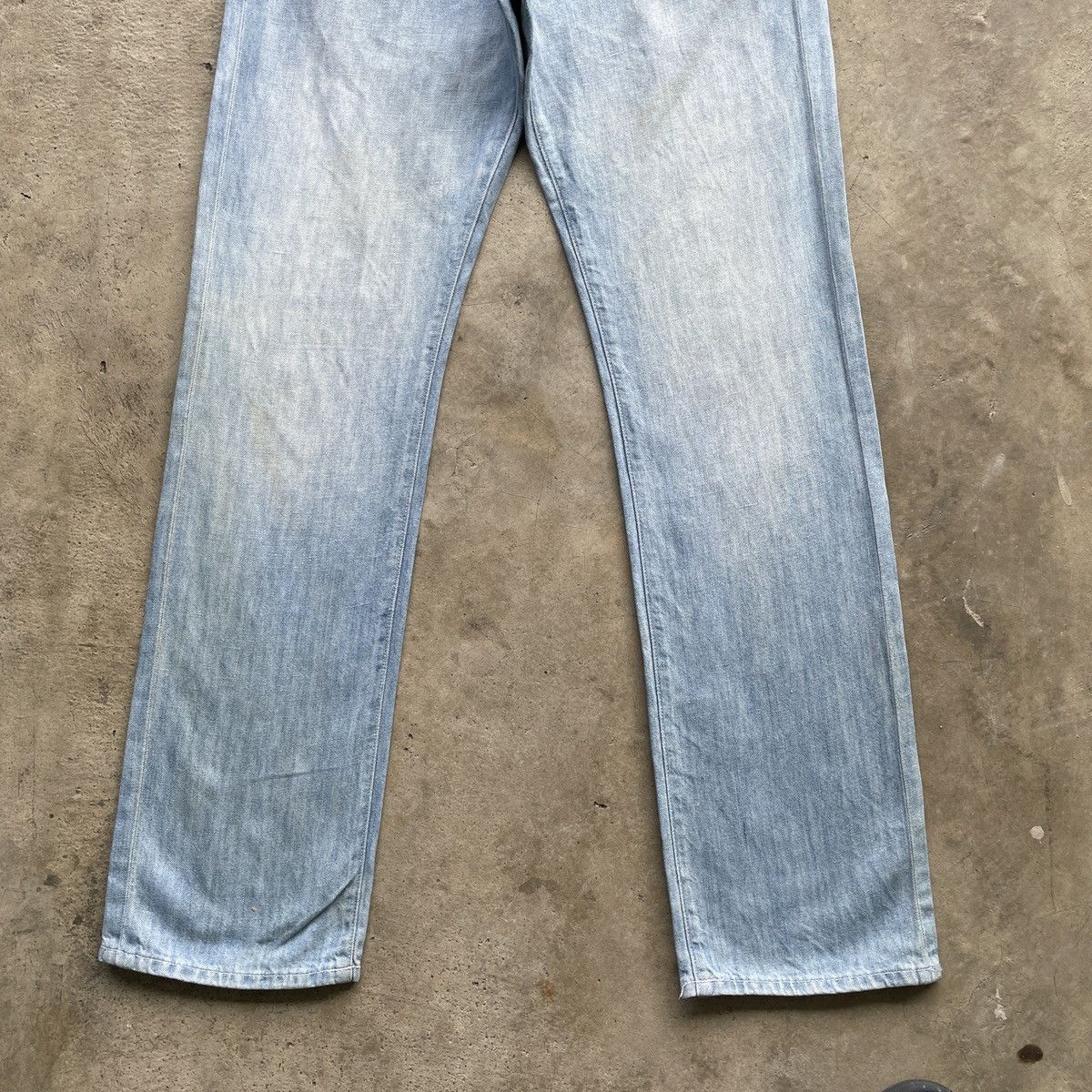Japanese Brand W31x33🔥 Vintage Japanese Brand Faded Denim Jeans Pants Size US 31 - 4 Thumbnail