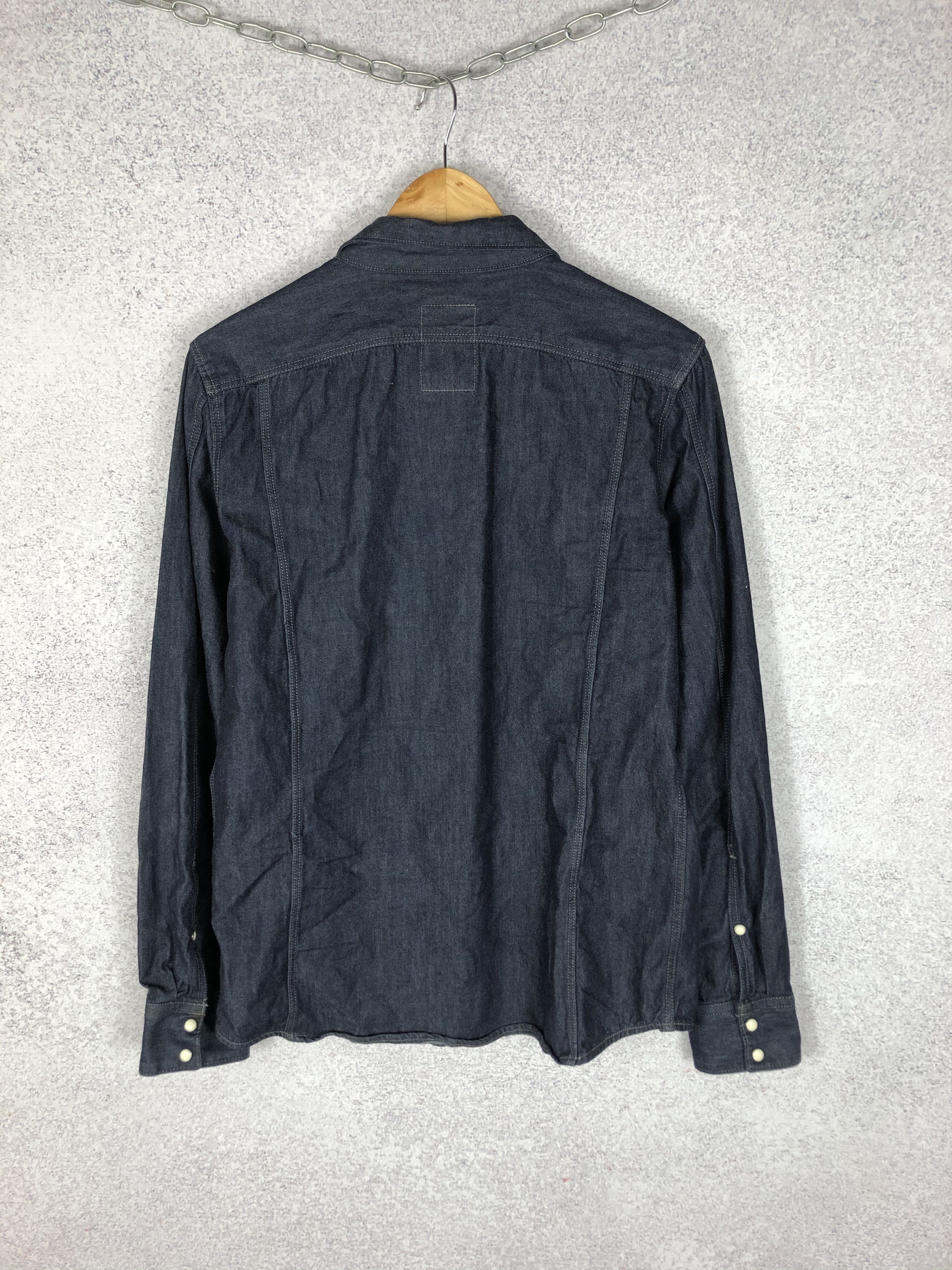 G-Star Vintage G Star Raw Denim Shirt Long Sleeve Size US M / EU 48-50 / 2 - 4 Thumbnail