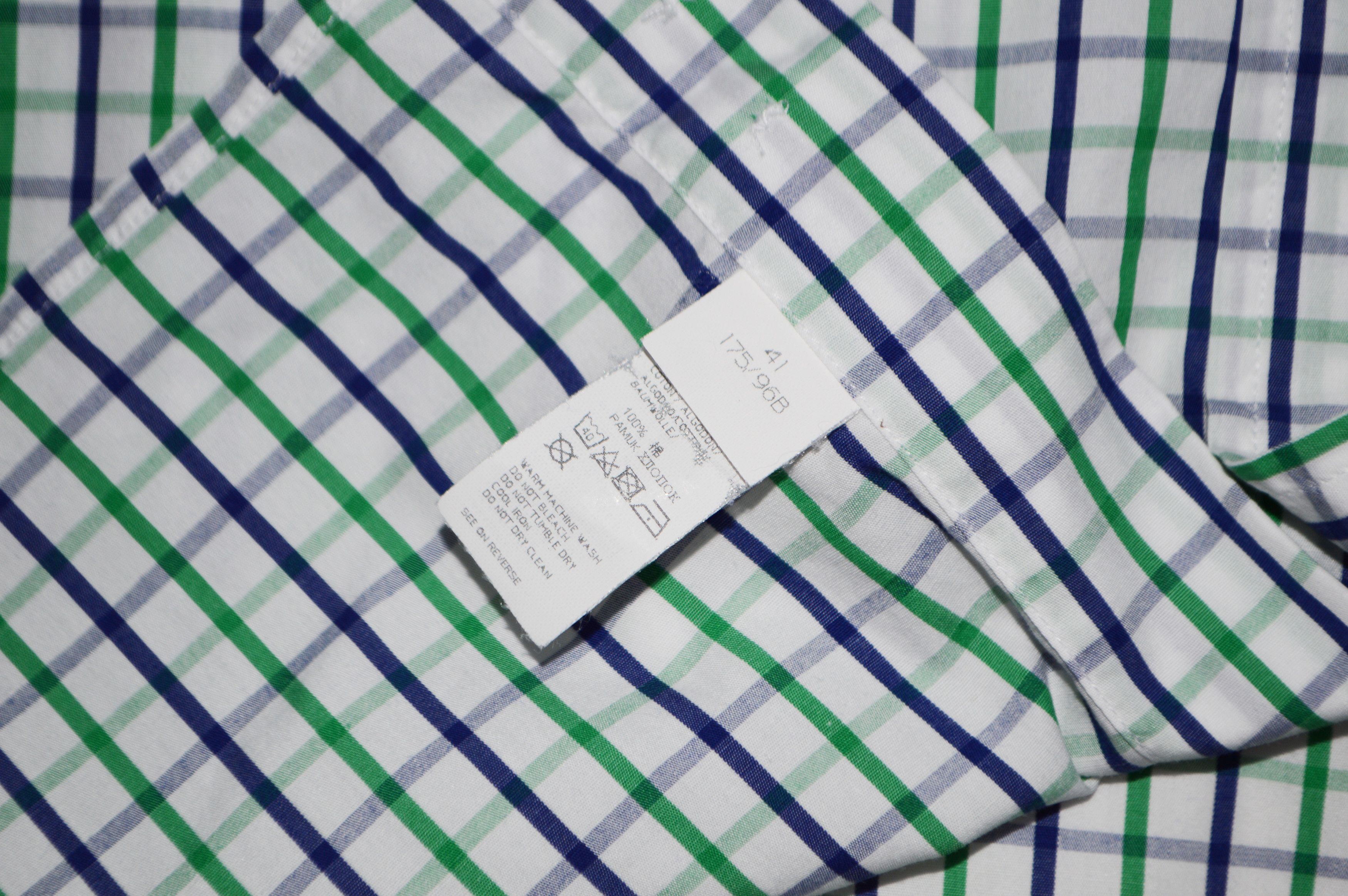 Paul & Shark Paul & Shark Multicolored Checked Cotton Shirt Size US L / EU 52-54 / 3 - 7 Thumbnail