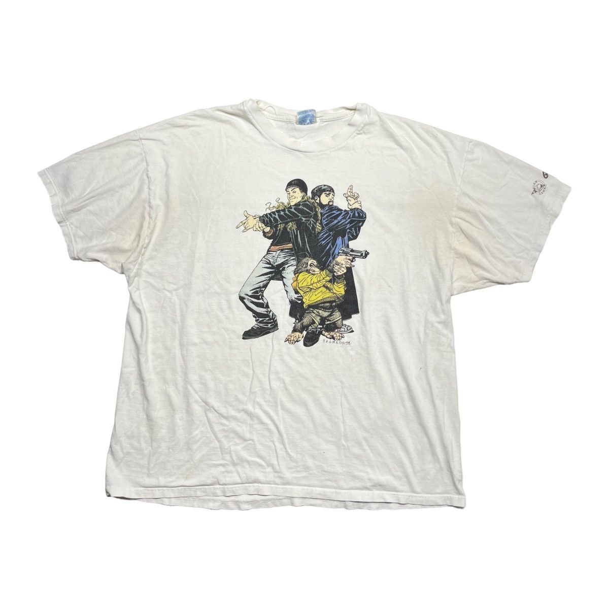 Hanes × Vintage 90s Jay and Silent Bob and a Monkey Tee Size US XXL / EU 58 / 5 - 2 Thumbnail