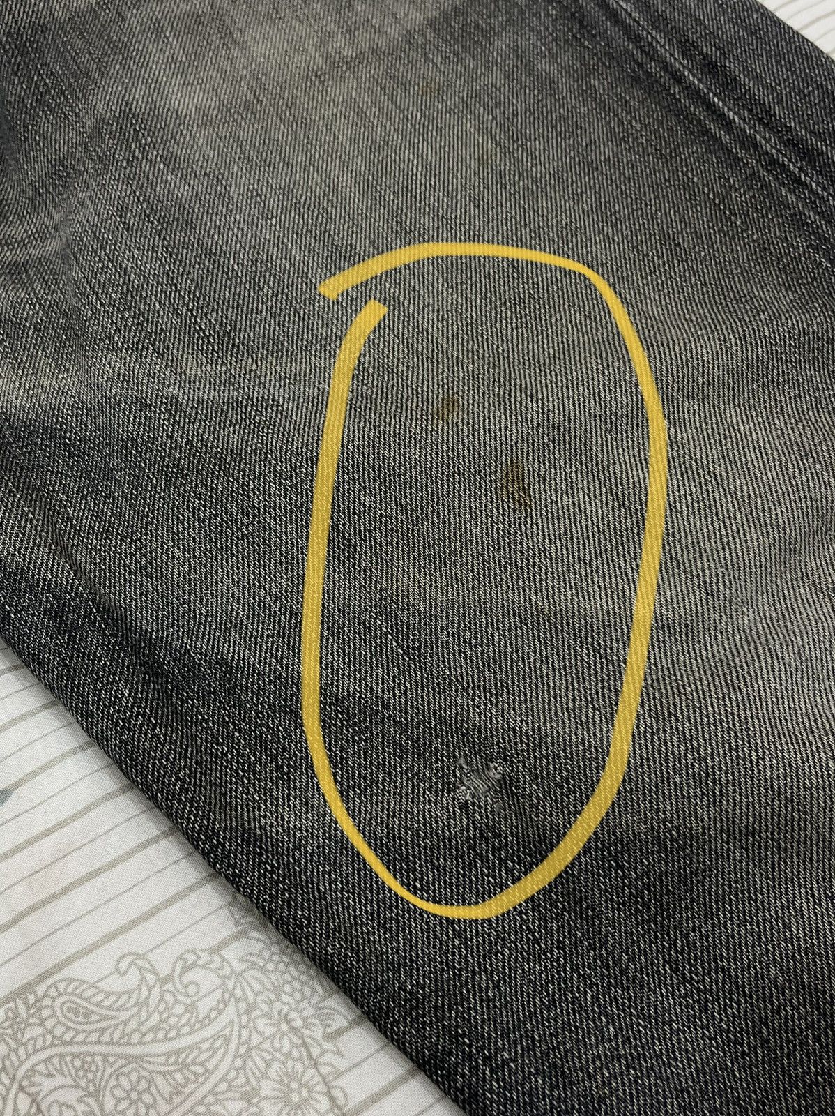 Neighborhood (MM). VINTAGE NEIGHBORHOOD X SVG JAPAN DISTRESSED DENIM Size US 35 - 17 Thumbnail