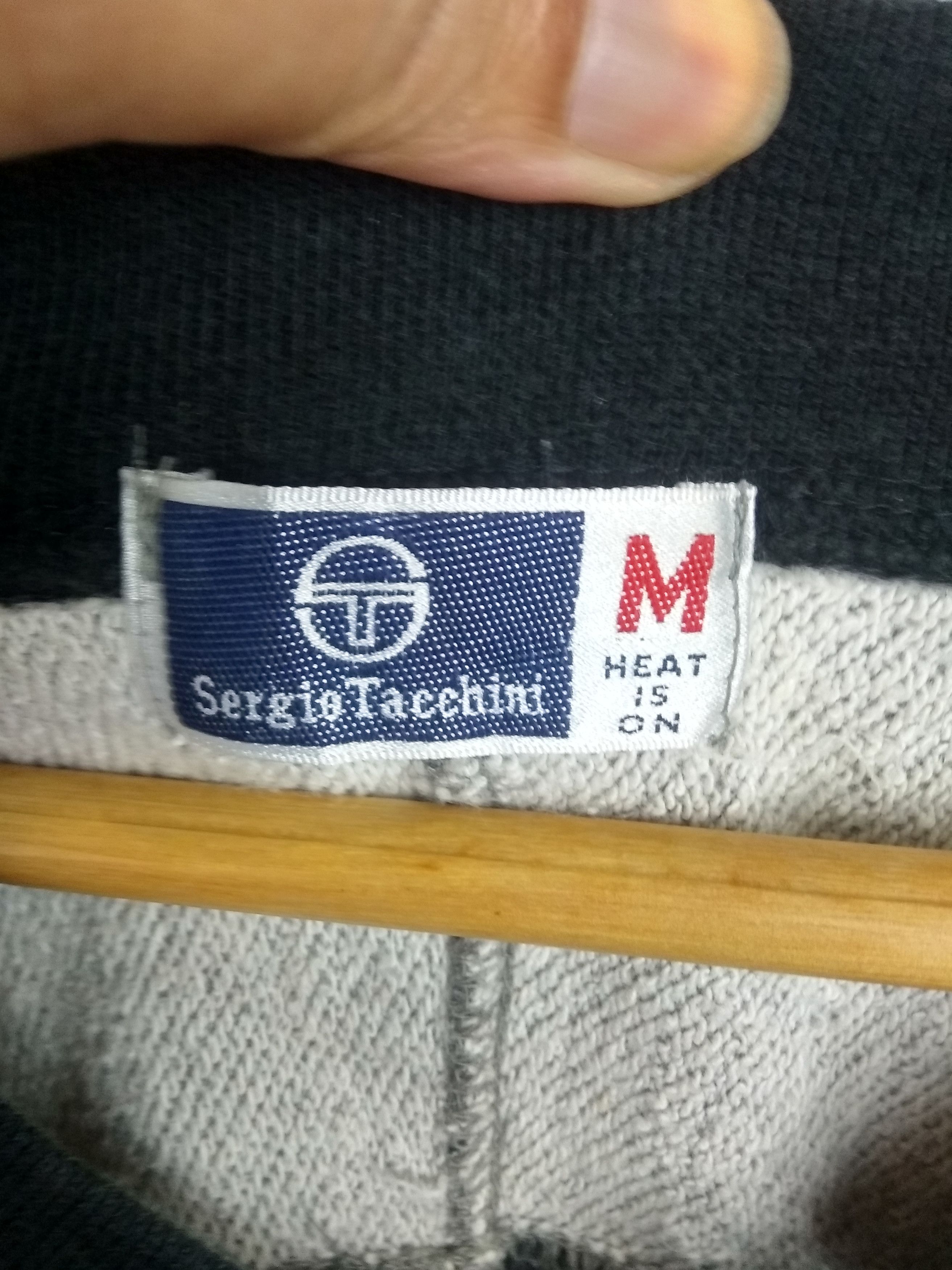 Sergio Tacchini Vintage Sergio Tacchini Jumper v neck Sweatshirt big logo Size US M / EU 48-50 / 2 - 3 Thumbnail