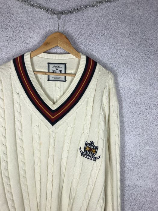 Vintage Vintage Gant New Haven Knitted Sweater Grailed