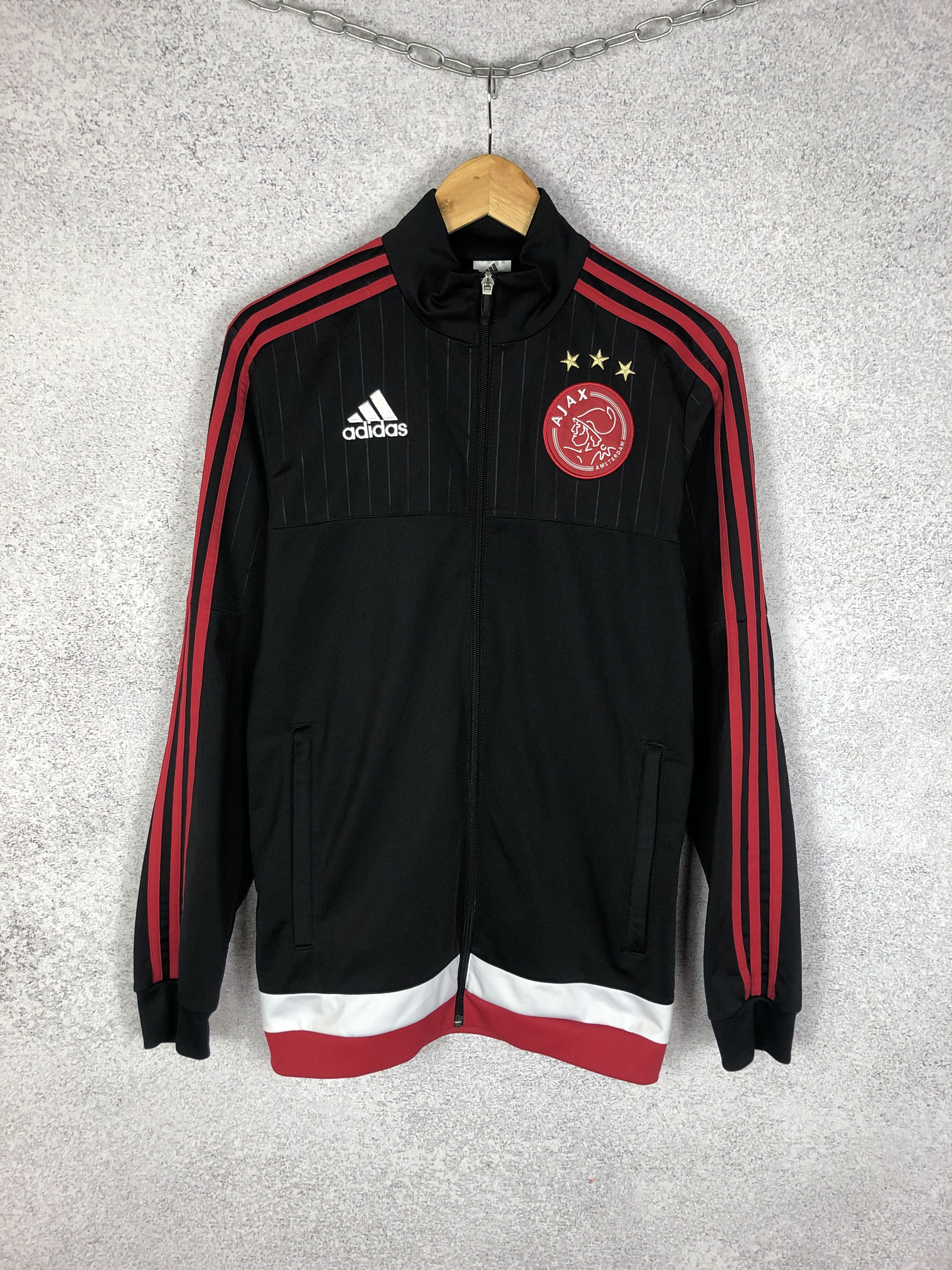 Adidas Adidas FC Ajax Amsterdam Soccer Track Jacket Football Kit Size US S / EU 44-46 / 1 - 1 Thumbnail