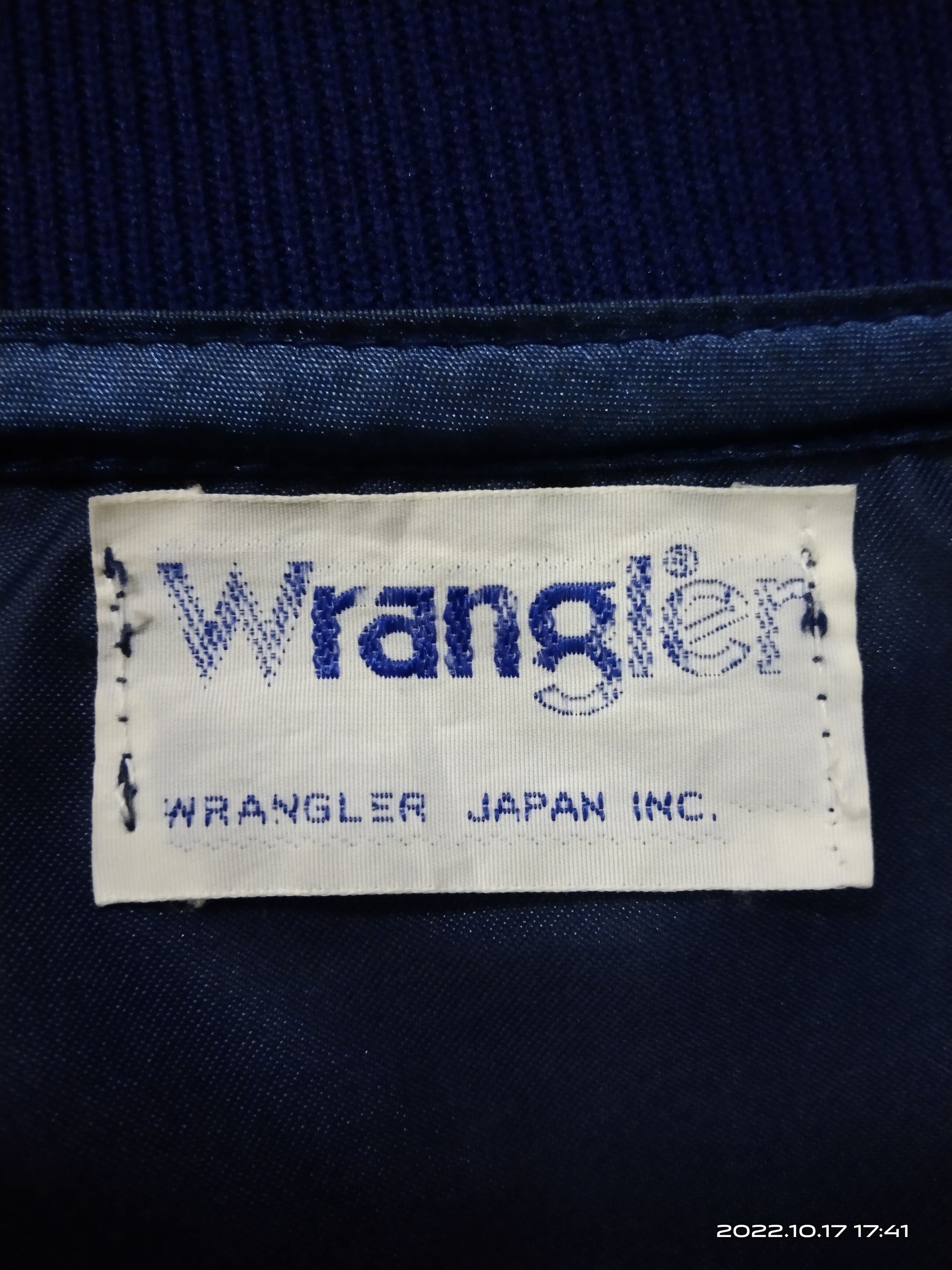 Vintage × Wrangler COACH JACKET BUTTON UP VINTAGE WRANGLER Size US L / EU 52-54 / 3 - 6 Thumbnail