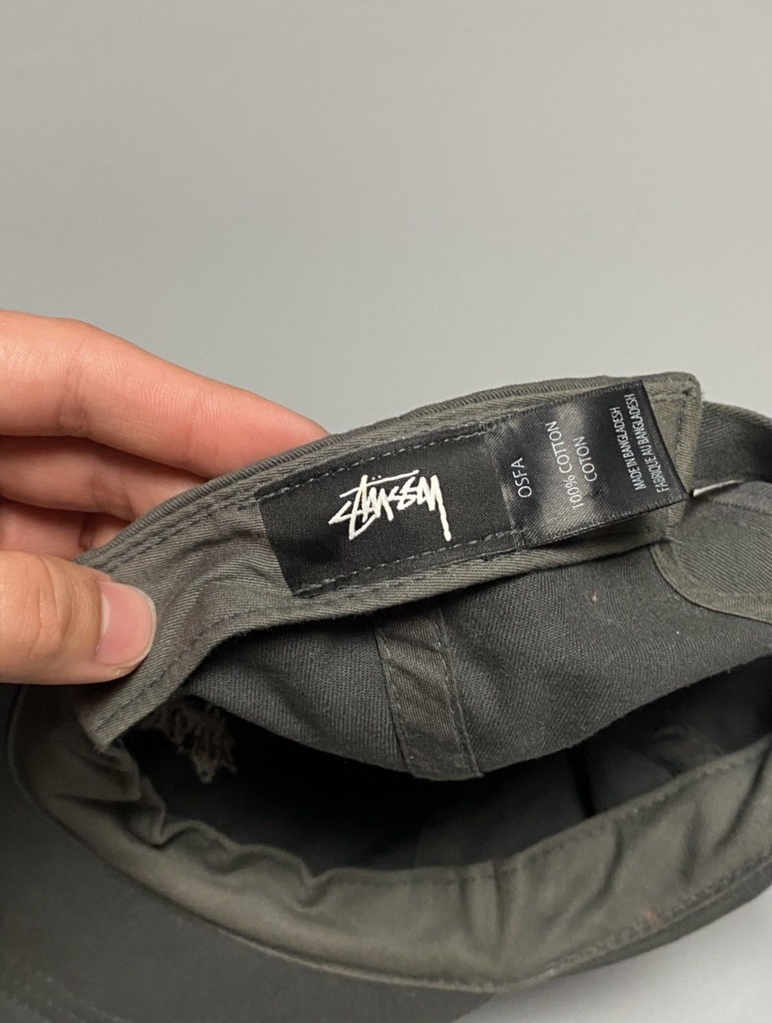 Stussy Stussy vintage embroidered logo cap Size ONE SIZE - 6 Thumbnail