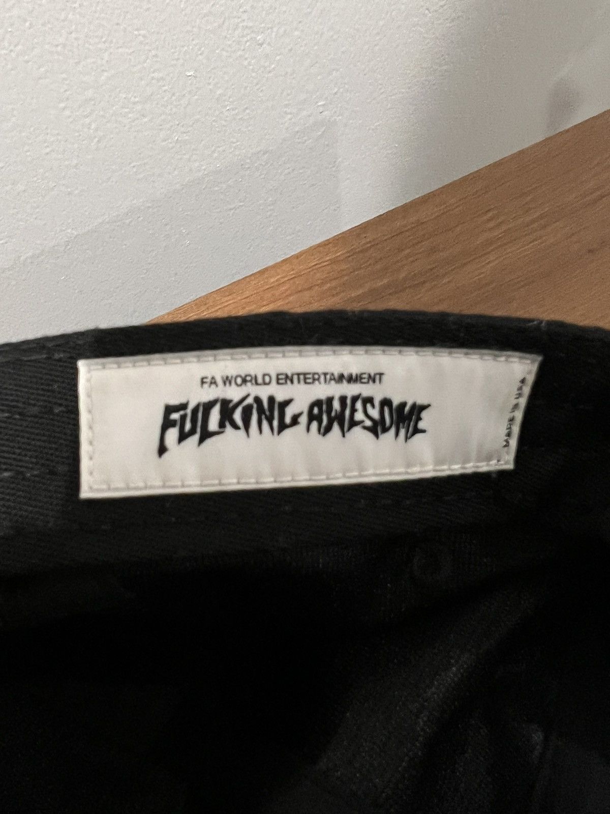 Fucking Awesome Fucking Awesome 5 Panel Spider Camp Hat Size ONE SIZE - 2 Thumbnail