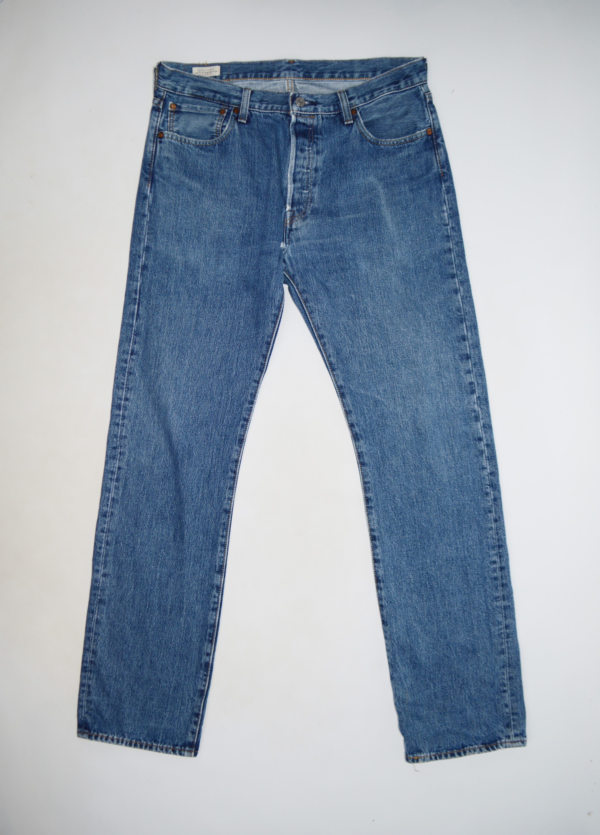 Levi's Levi's Lot. 501 Big E Denim Jeans Size US 34 / EU 50 - 1 Thumbnail