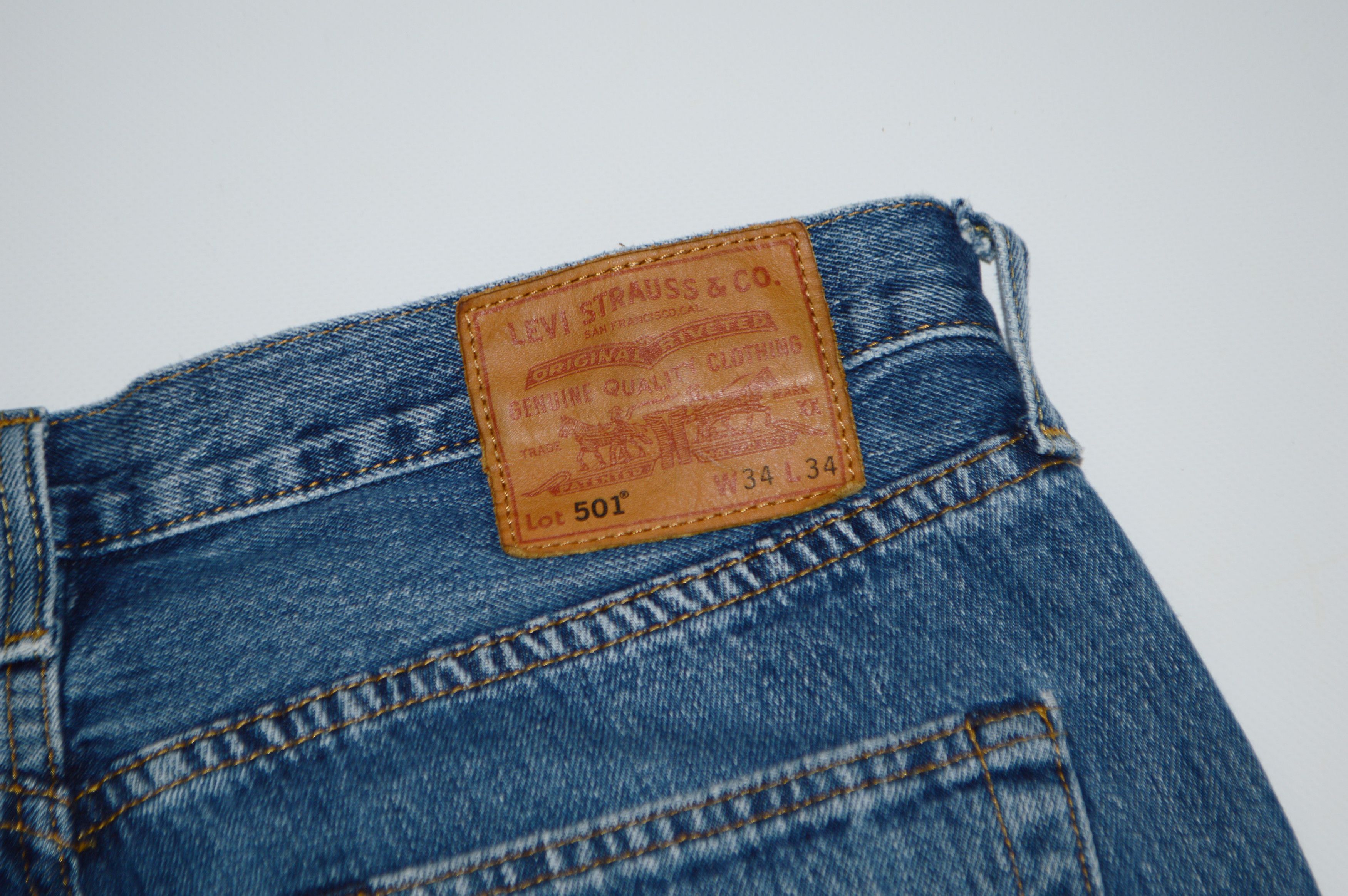 Levi's Levi's Lot. 501 Big E Denim Jeans Size US 34 / EU 50 - 9 Thumbnail