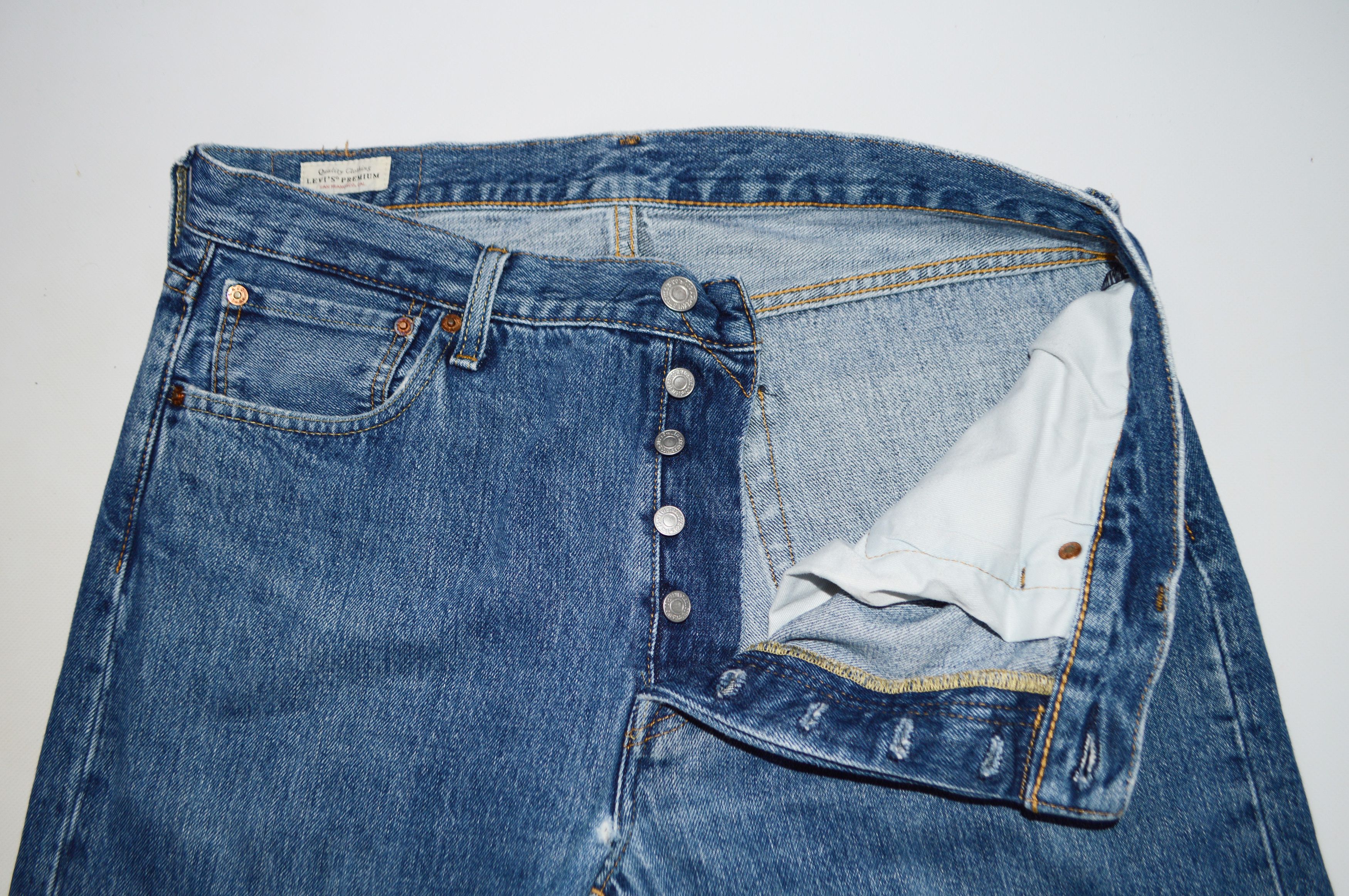 Levi's Levi's Lot. 501 Big E Denim Jeans Size US 34 / EU 50 - 4 Thumbnail