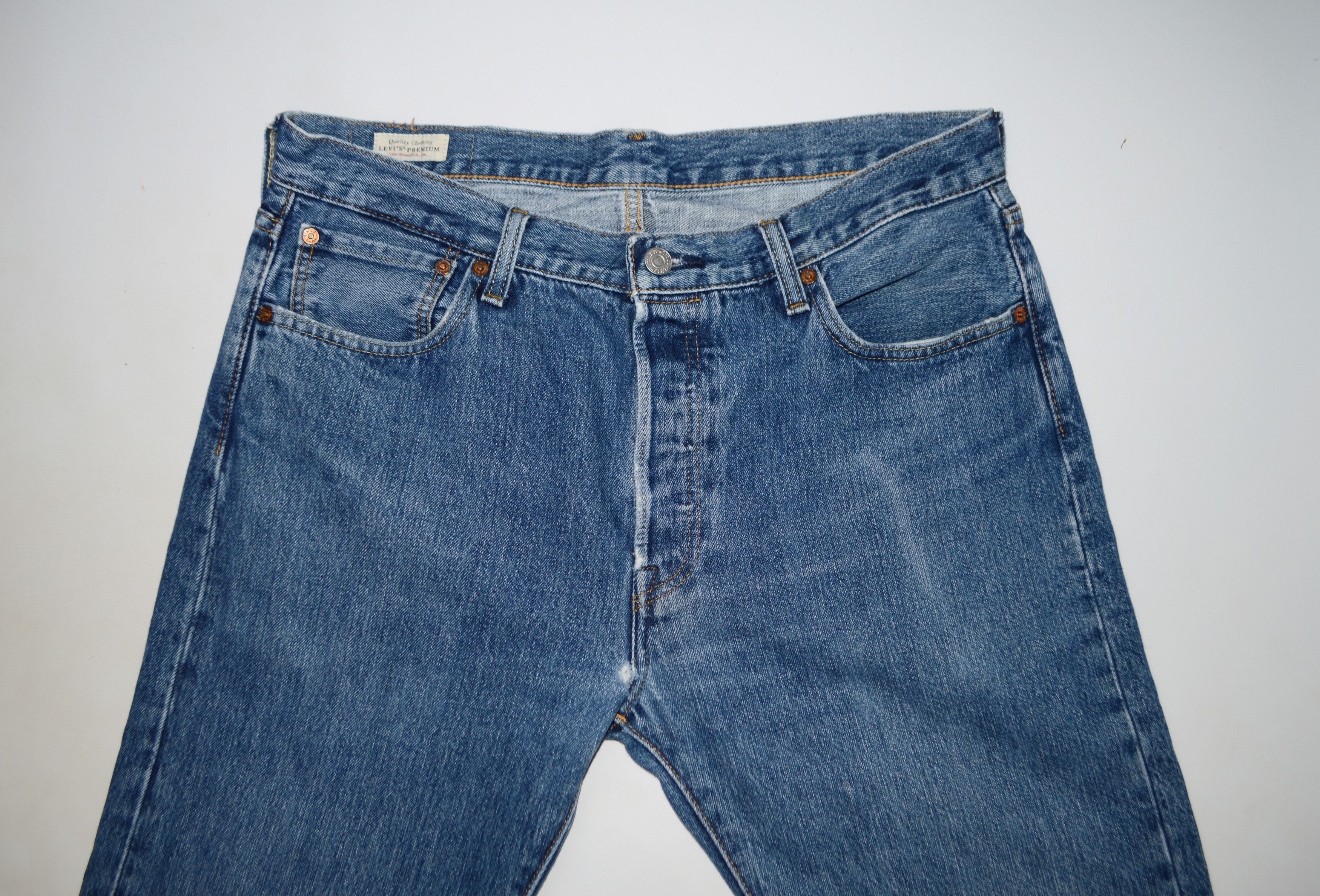 Levi's Levi's Lot. 501 Big E Denim Jeans Size US 34 / EU 50 - 2 Thumbnail