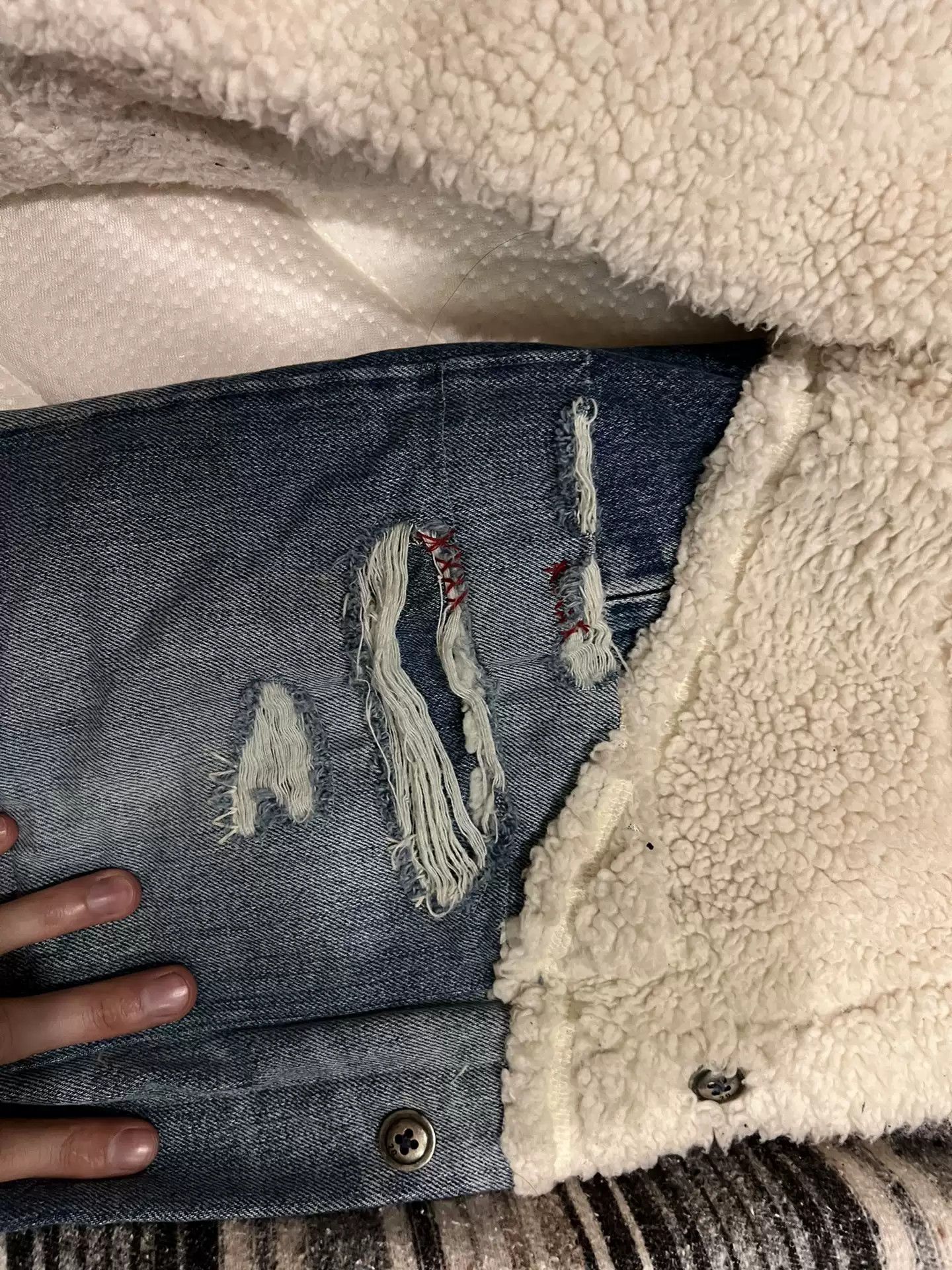 Greg Lauren greg lauren denim jacket 19aw Size US L / EU 52-54 / 3 - 5 Thumbnail
