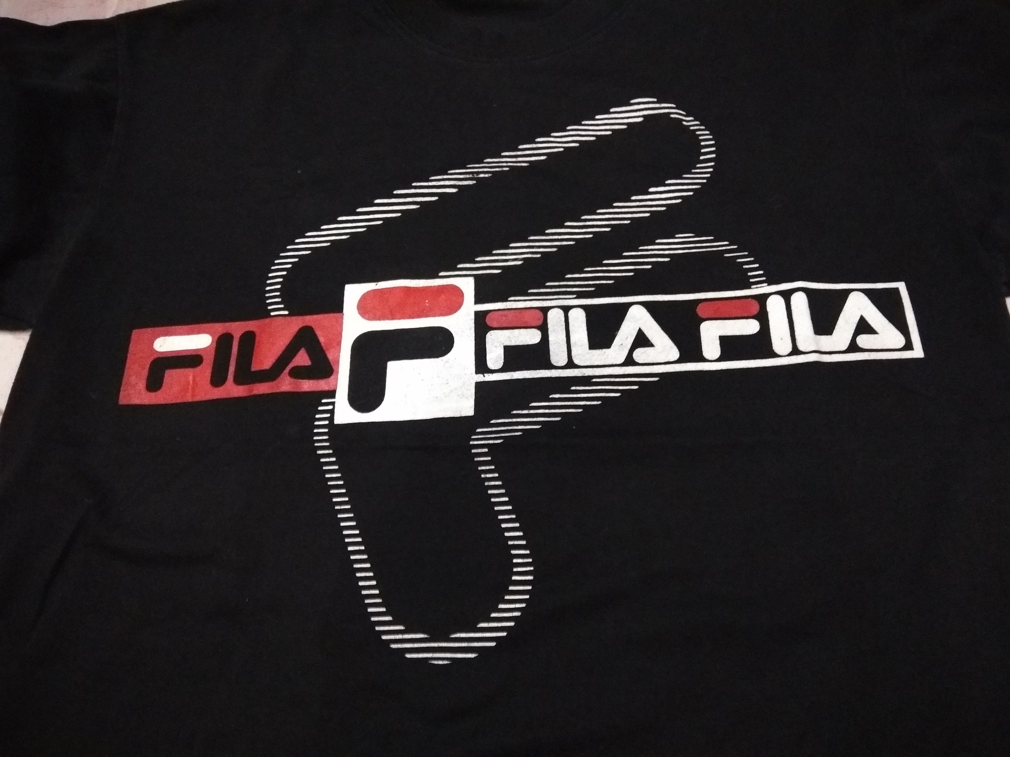 Fila × Japanese Brand × Vintage Vintage Fila italia big logo tshirt big print Size US L / EU 52-54 / 3 - 6 Thumbnail