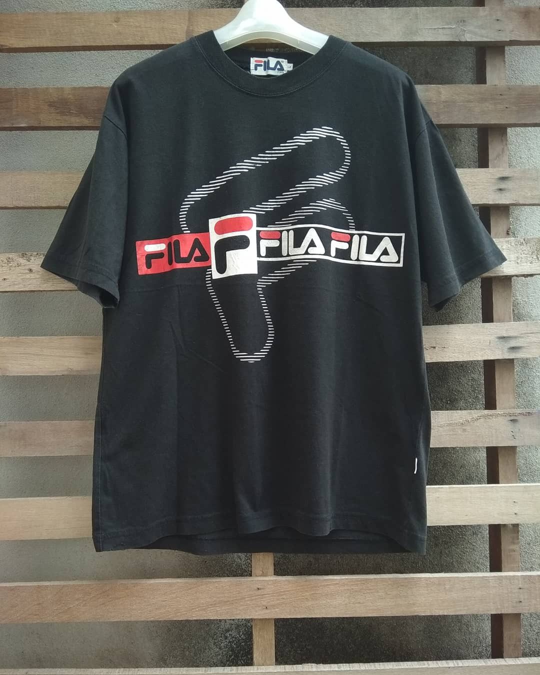 Fila × Japanese Brand × Vintage Vintage Fila italia big logo tshirt big print Size US L / EU 52-54 / 3 - 1 Thumbnail