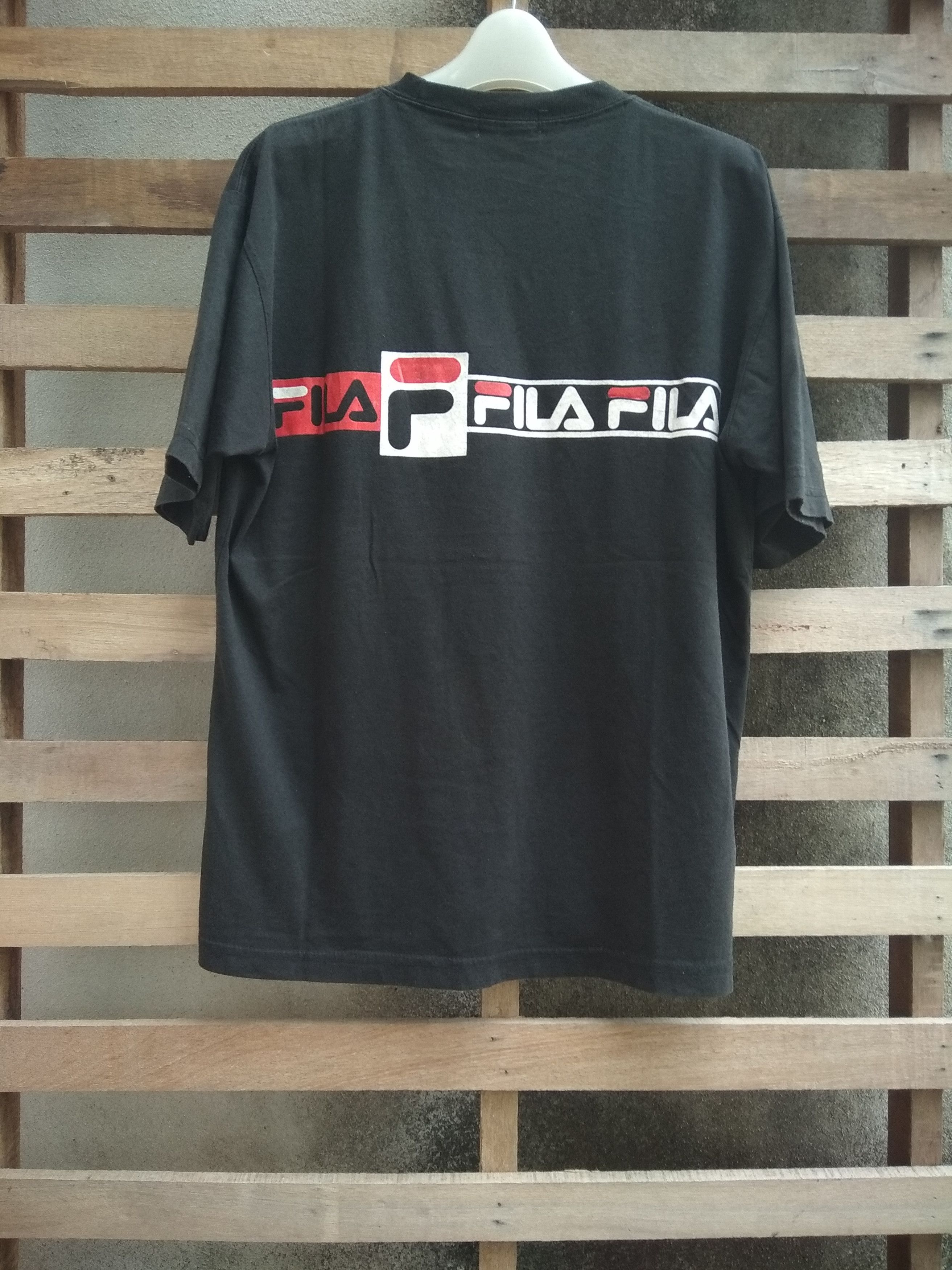 Fila × Japanese Brand × Vintage Vintage Fila italia big logo tshirt big print Size US L / EU 52-54 / 3 - 2 Thumbnail