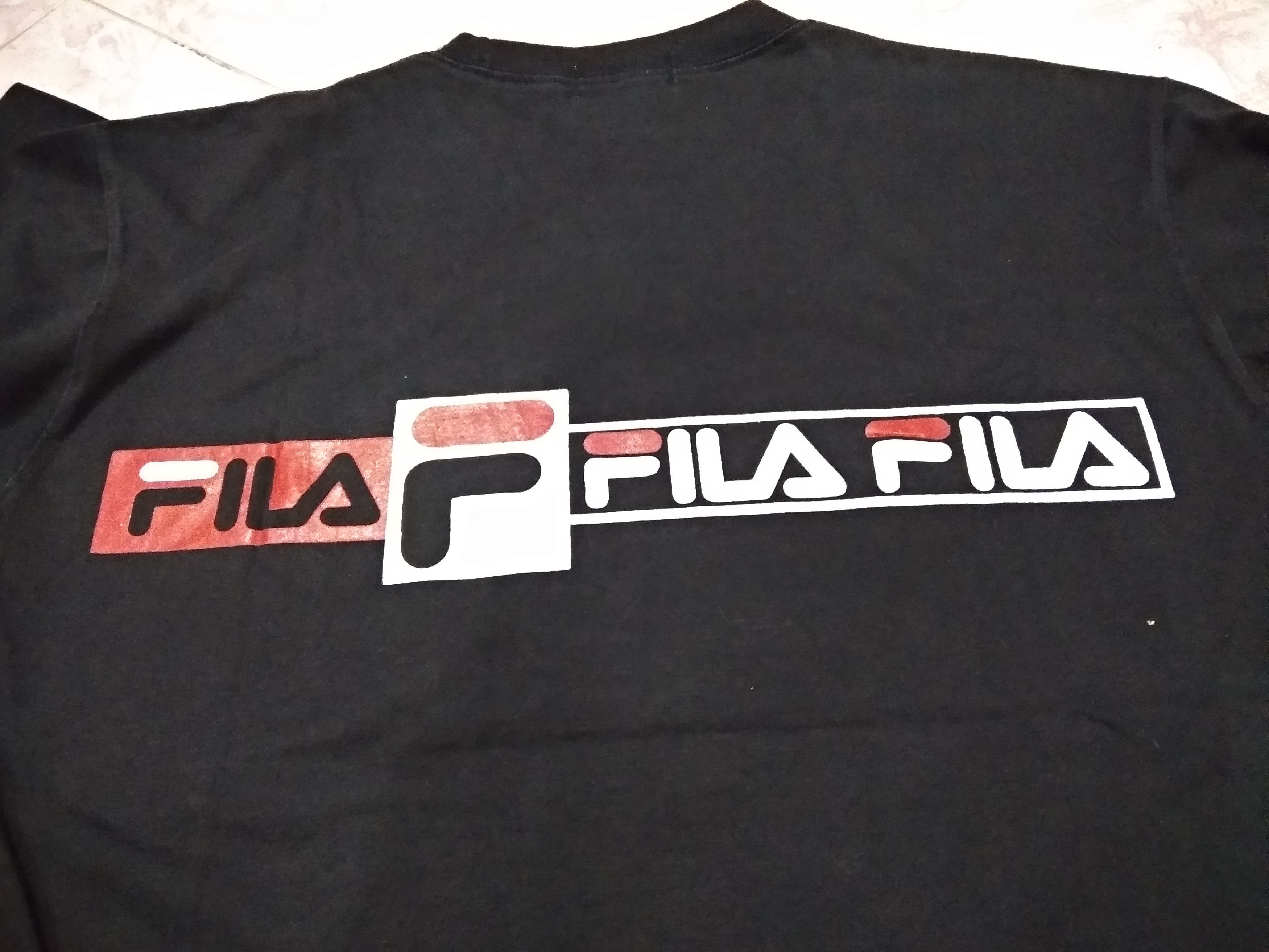 Fila × Japanese Brand × Vintage Vintage Fila italia big logo tshirt big print Size US L / EU 52-54 / 3 - 7 Thumbnail