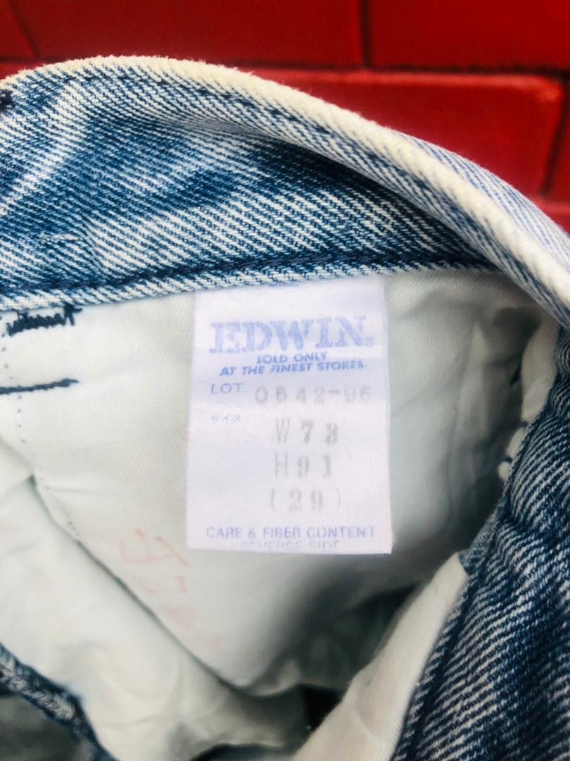 Japanese Brand × Vintage Vintage Edwin Japanese Designer Streetwear Fashion Style Size US 29 - 9 Thumbnail
