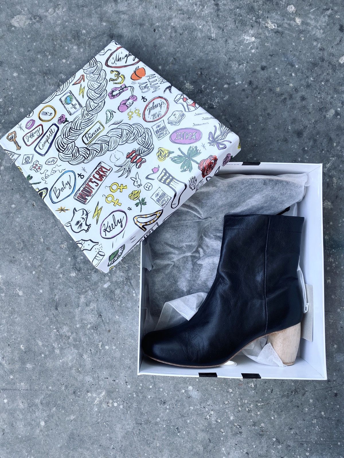 Jeffrey Campbell Jeffrey Campbell Ankle Leather Boots Size US 8.5 / IT 38.5 - 6 Thumbnail