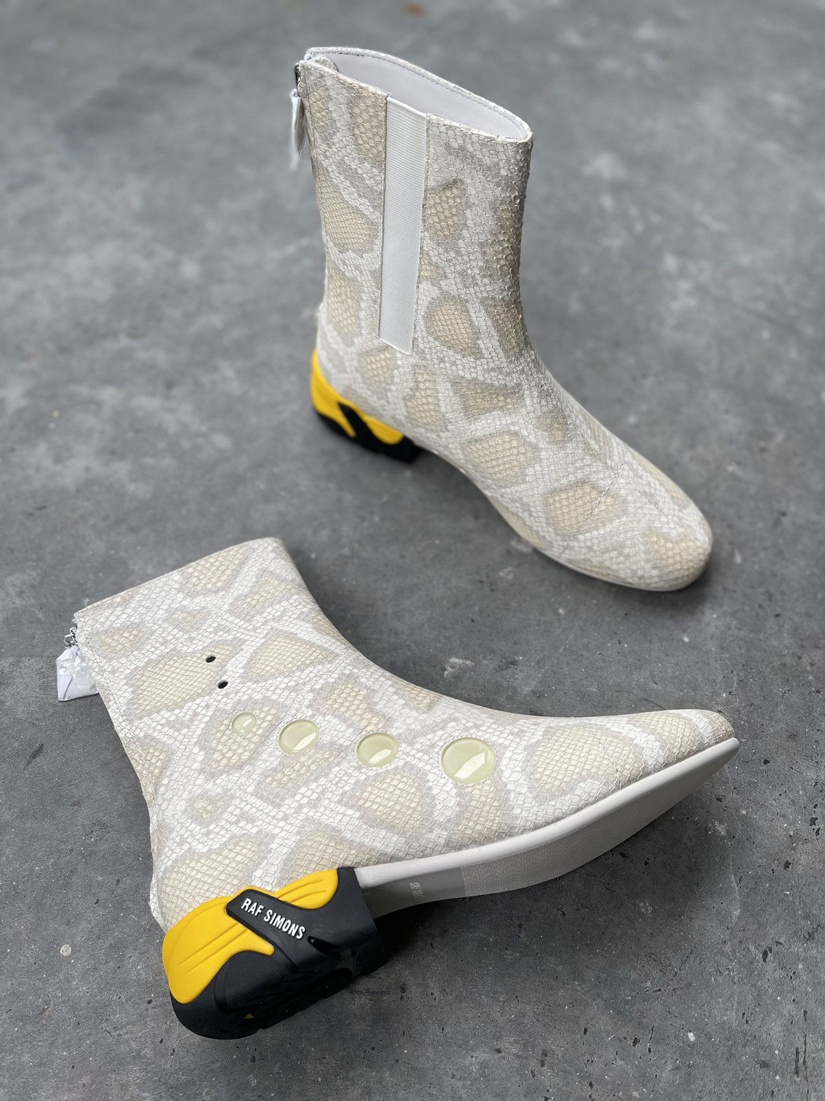 Raf Simons 🔥RARE🔥 Raf Simons Solaris 21 Snakeskin Boots Size US 10 / EU 43 - 9 Thumbnail