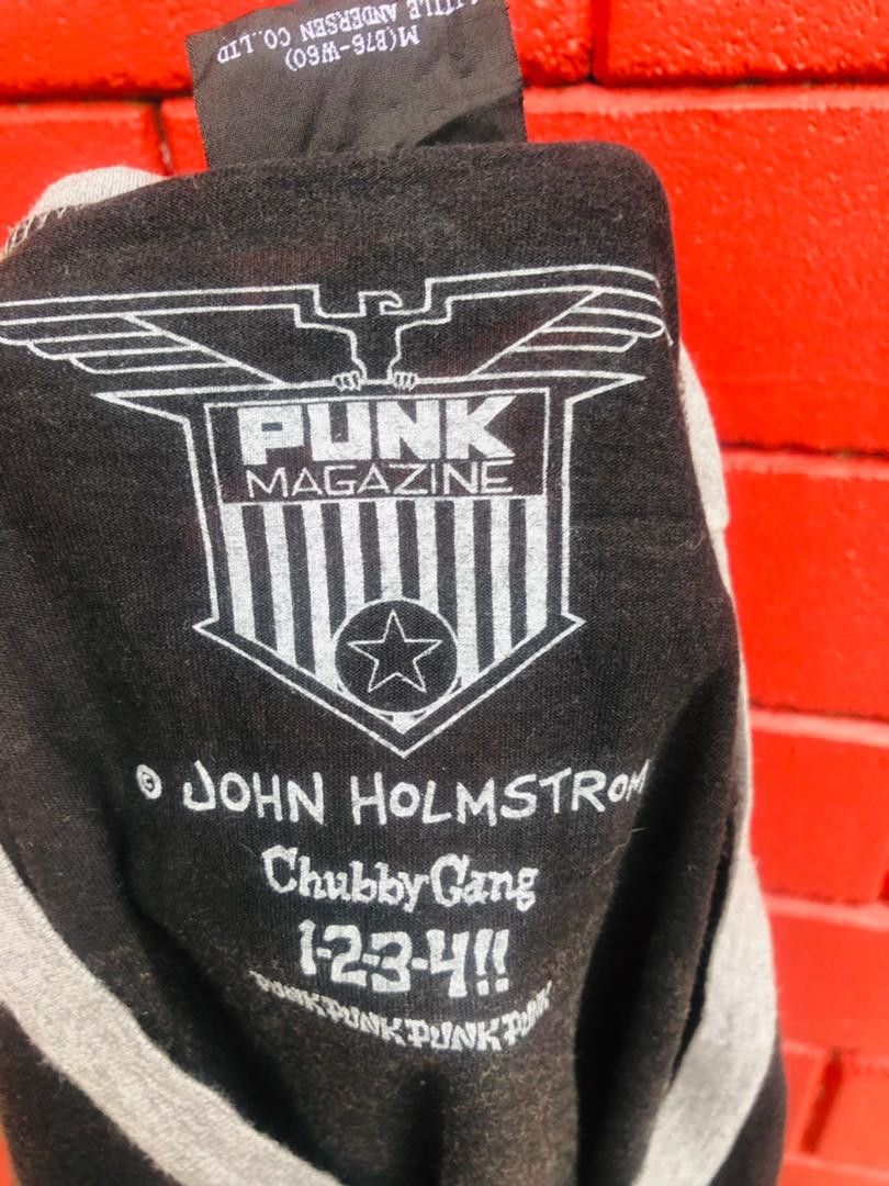 Band Tees × Vintage Vintage John Holmstrom Designer Streetwear Fashion Style Size US S / EU 44-46 / 1 - 8 Thumbnail