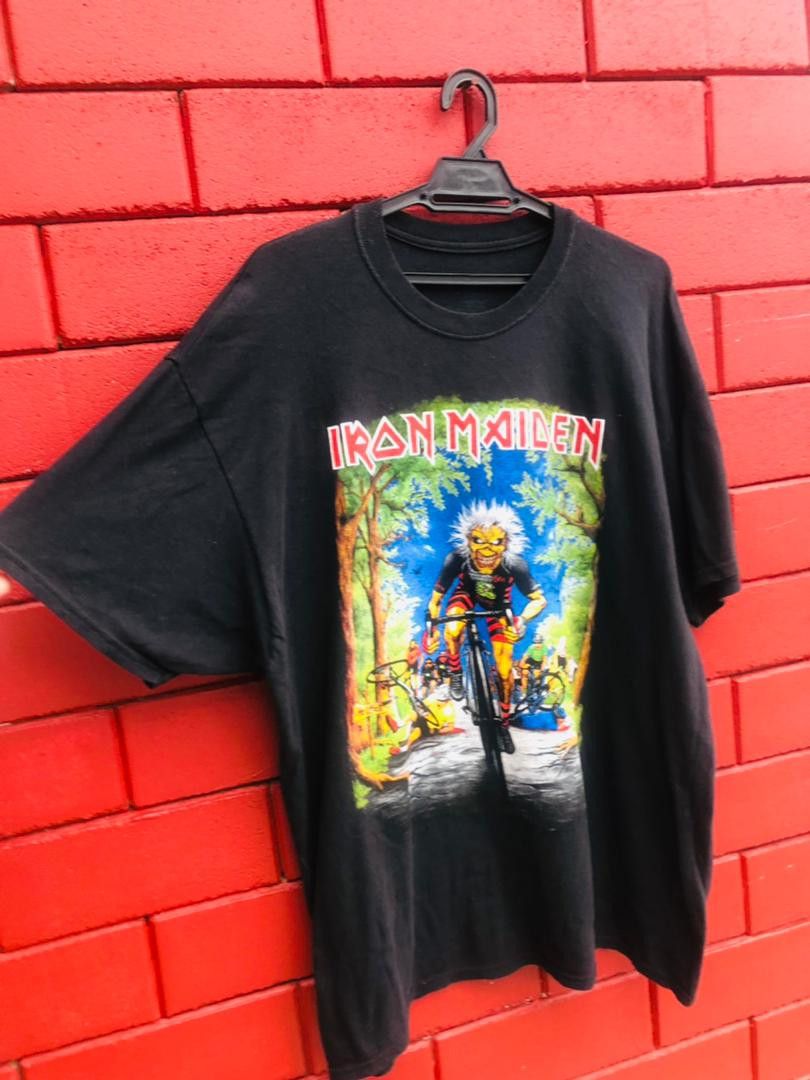 Vintage Iron Maiden Designer Streetwear Fashion Style Shirt