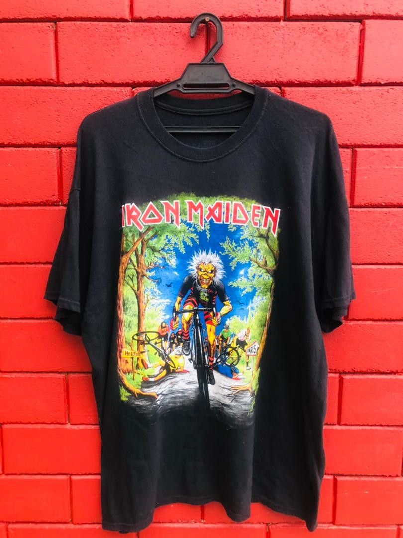 Vintage Iron Maiden Designer Streetwear Fashion Style Shirt