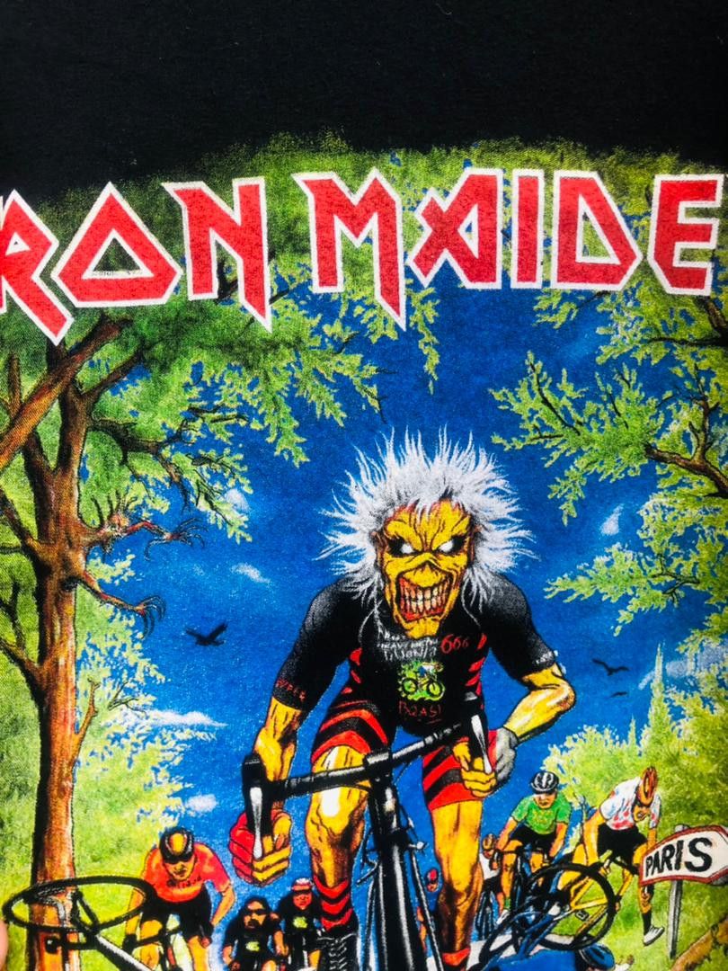Vintage Iron Maiden Designer Streetwear Fashion Style Shirt