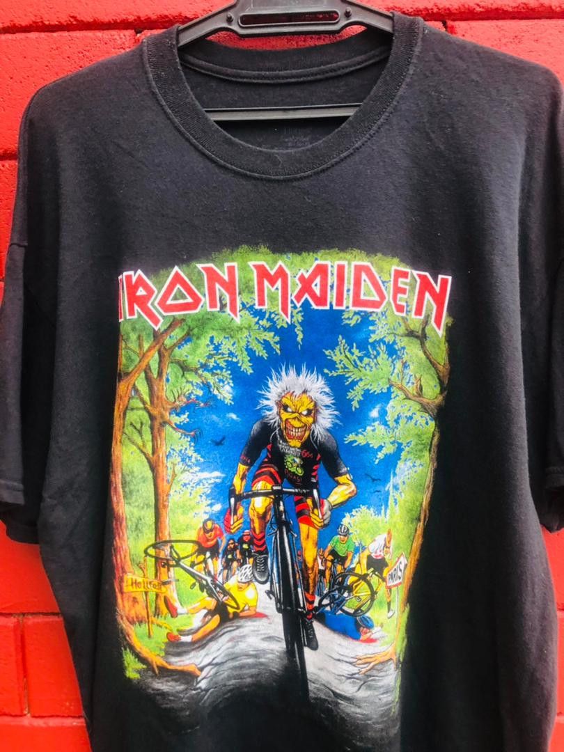 Vintage Iron Maiden Designer Streetwear Fashion Style Shirt