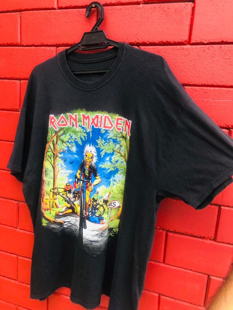 Vintage Iron Maiden Designer Streetwear Fashion Style Shirt