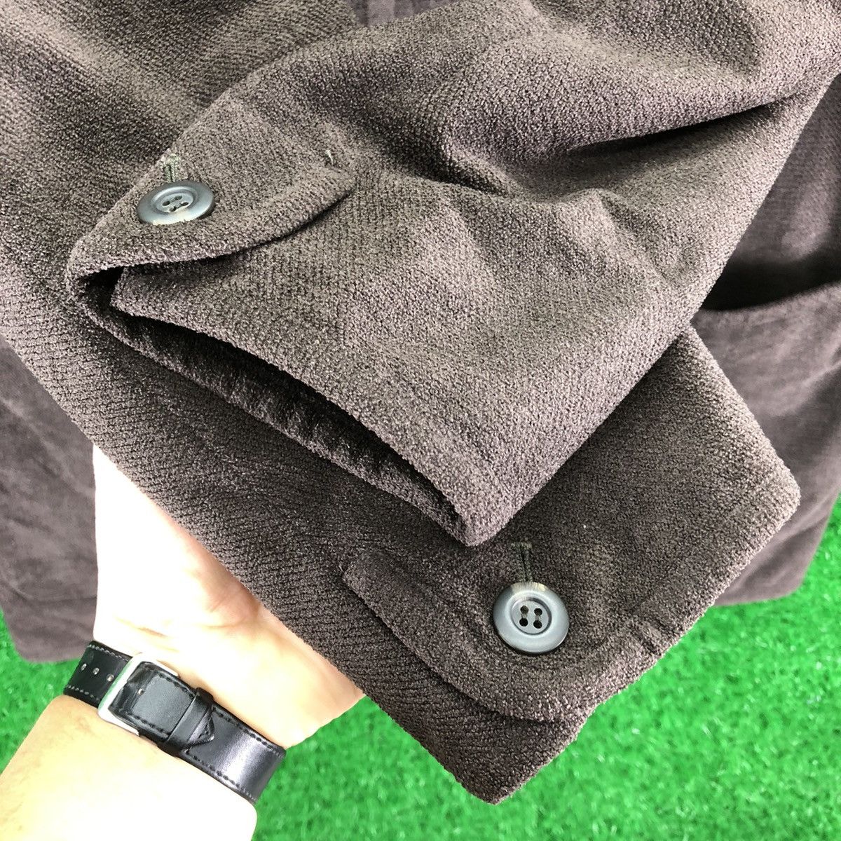 Japanese Brand Vintage 90's Jacket Round Collar by Homme Image Size US XL / EU 56 / 4 - 9 Thumbnail