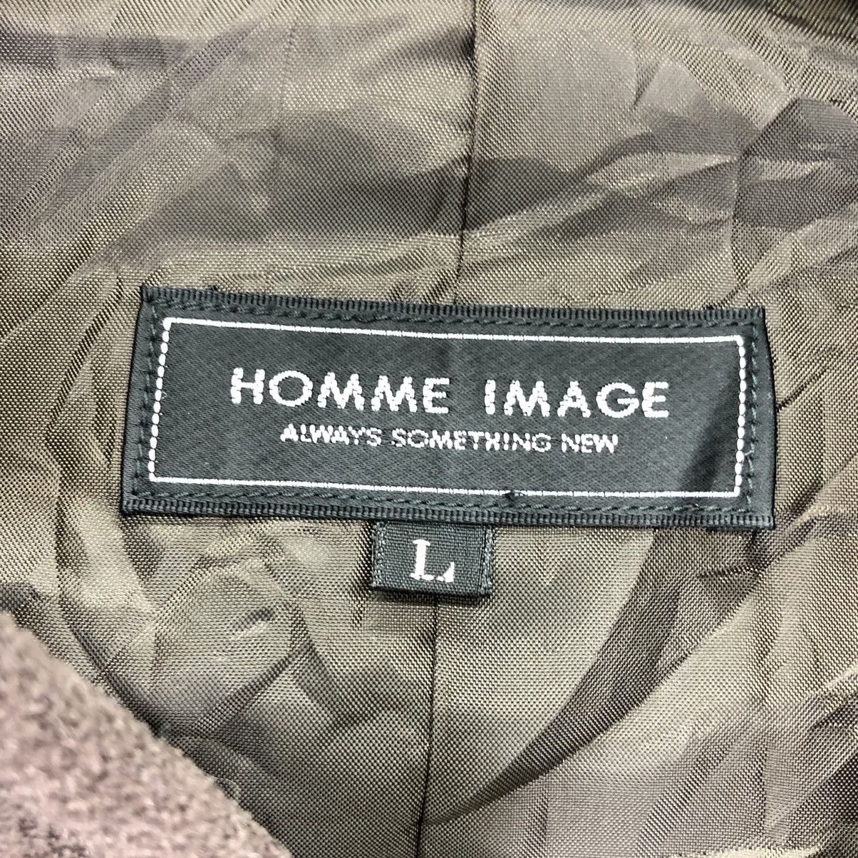 Japanese Brand Vintage 90's Jacket Round Collar by Homme Image Size US XL / EU 56 / 4 - 11 Thumbnail