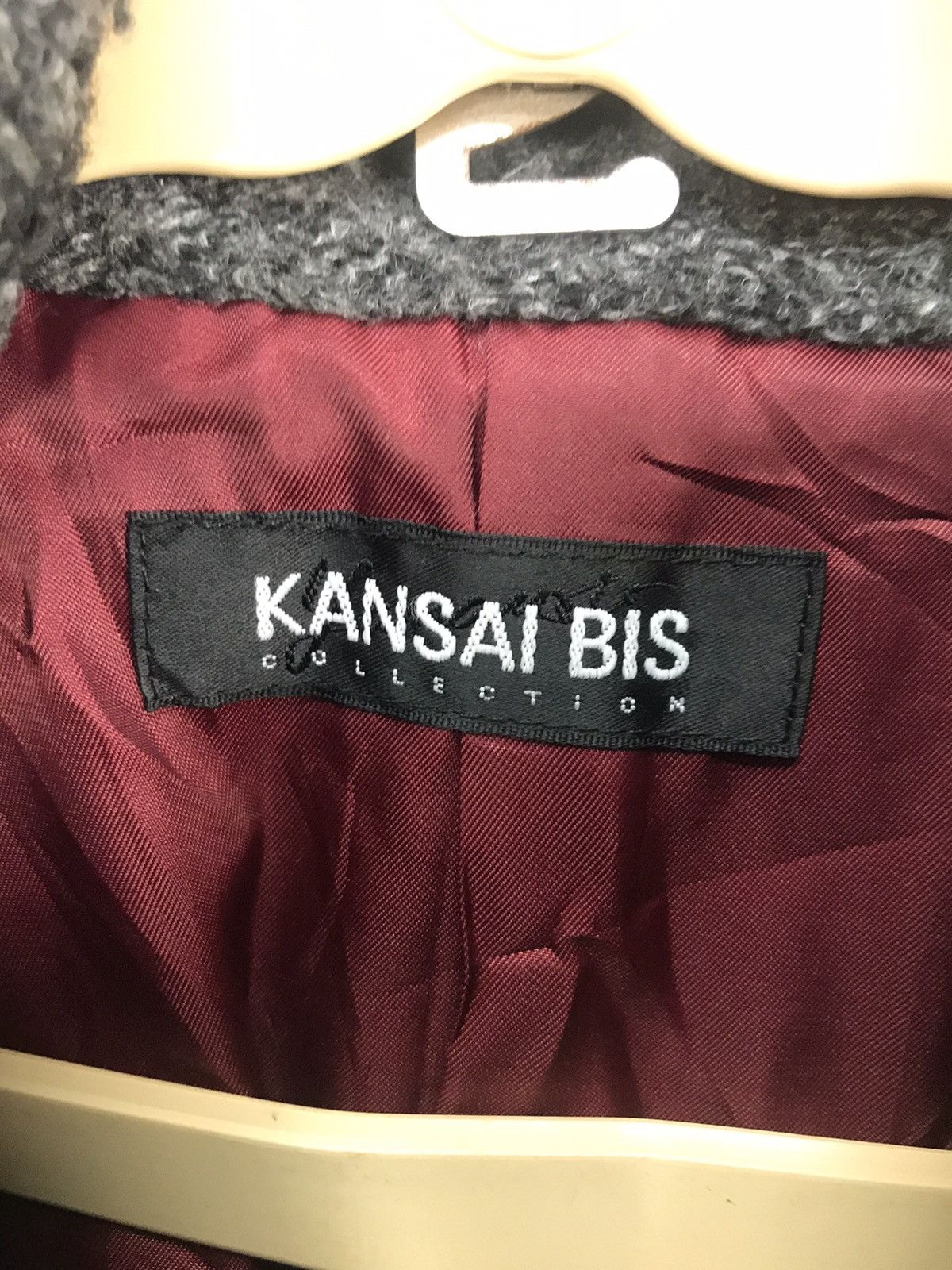 Japanese Brand × Kansai Yamamoto Kansai bis collection snap button wool jacket Size US S / EU 44-46 / 1 - 3 Thumbnail