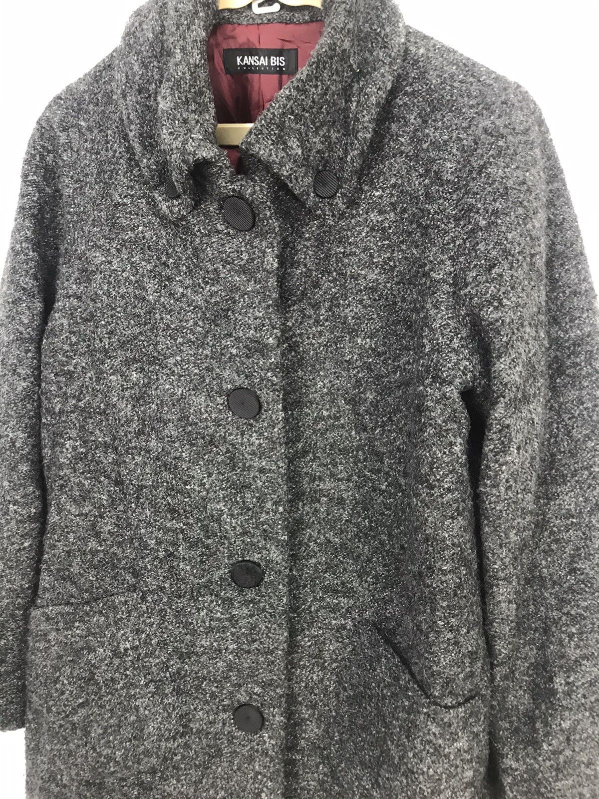 Japanese Brand × Kansai Yamamoto Kansai bis collection snap button wool jacket Size US S / EU 44-46 / 1 - 6 Thumbnail