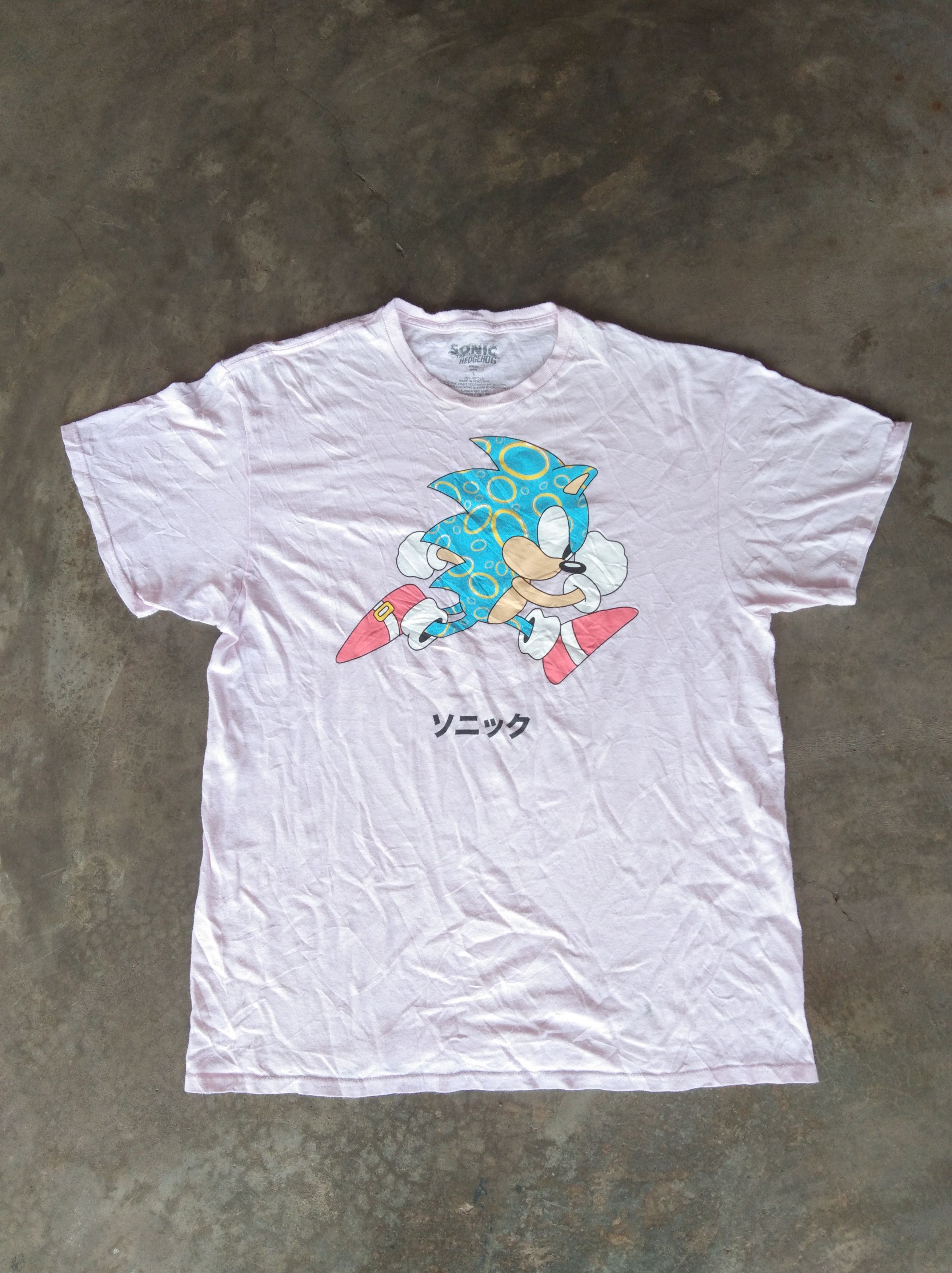 Cartoon Network × Vintage Sonic The Hedgehog Vintage T Shirt Size US L / EU 52-54 / 3 - 2 Thumbnail