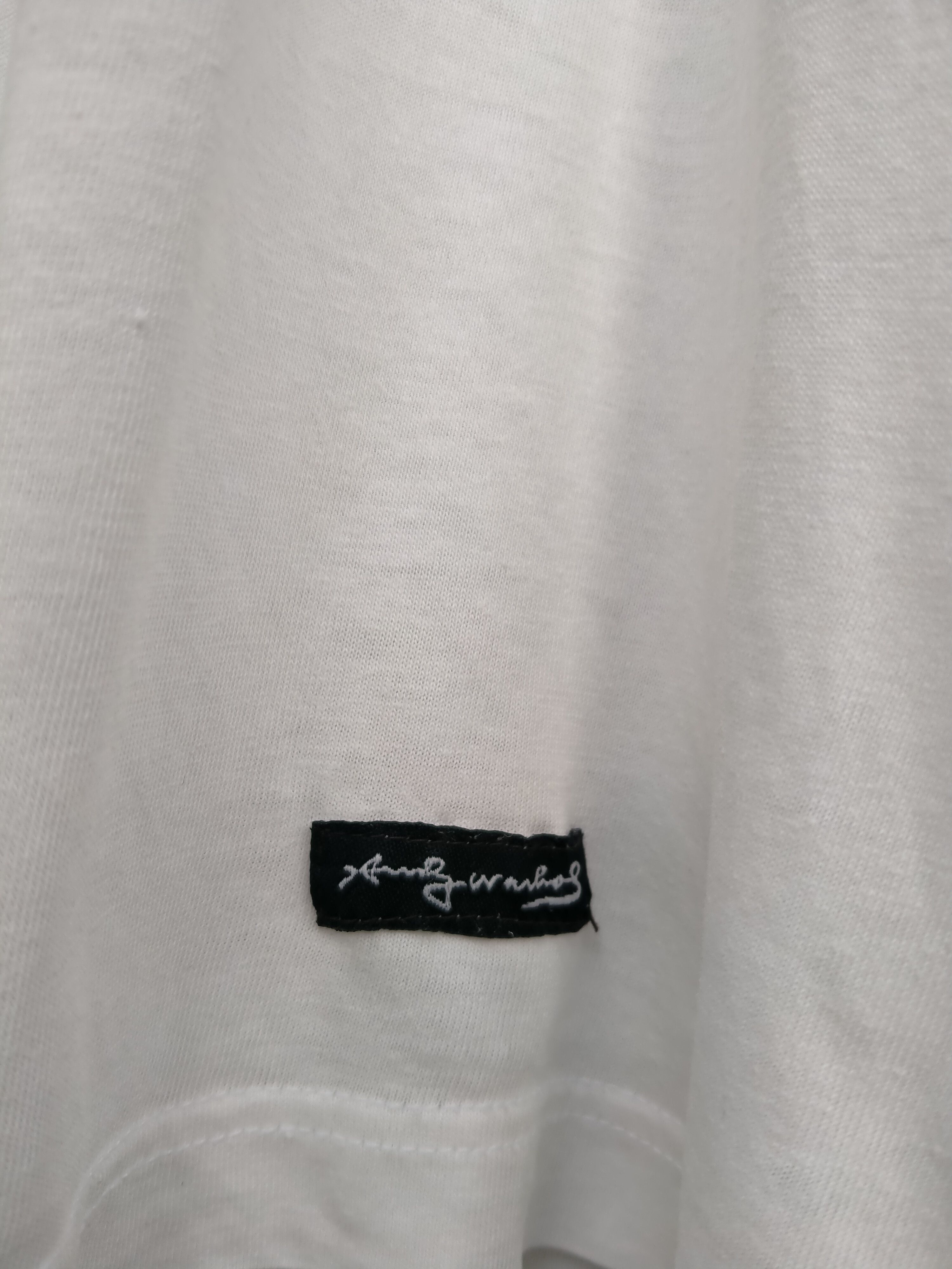 Andy Warhol Vintage 90s Andy Warhol Photo Passport Distressed Tee Size US S / EU 44-46 / 1 - 7 Thumbnail