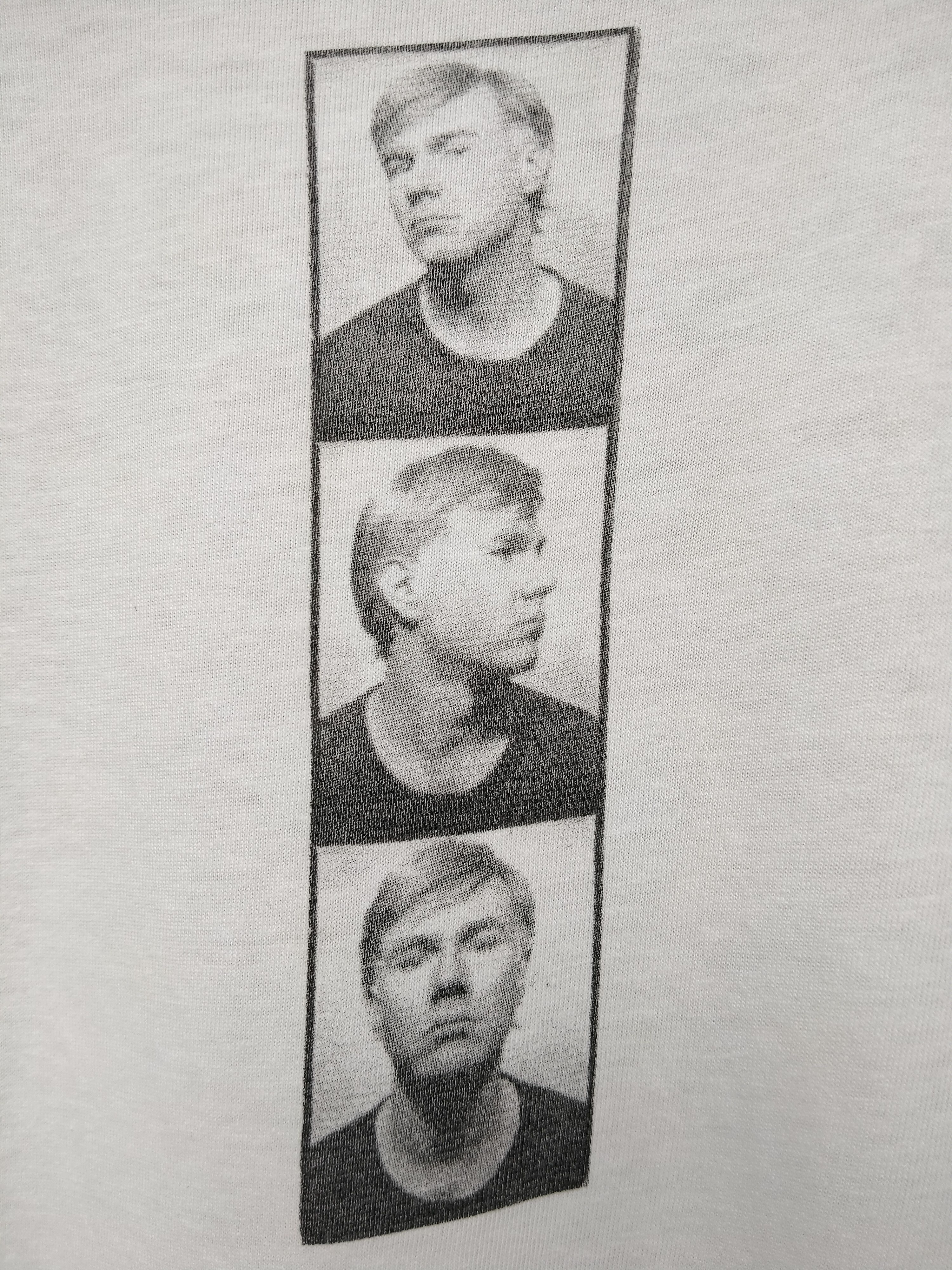 Andy Warhol Vintage 90s Andy Warhol Photo Passport Distressed Tee Size US S / EU 44-46 / 1 - 6 Thumbnail