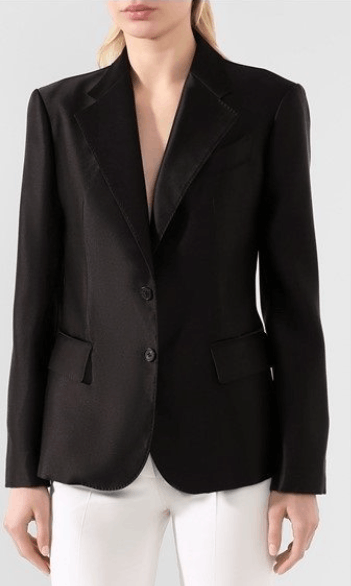 o1loc1c0723 Blazer in Black