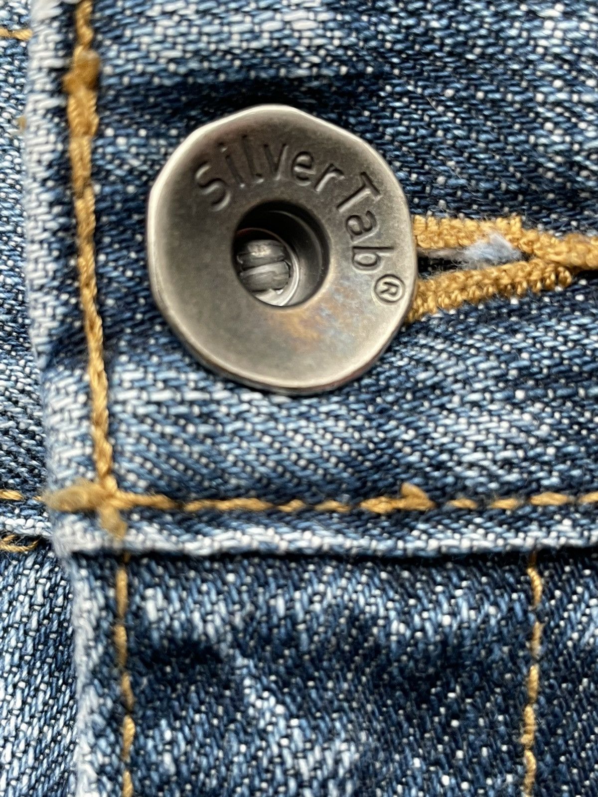 Levi's × Vintage Vintage 2008 Levis Silvertab Baggy Size US 37 - 17 Thumbnail