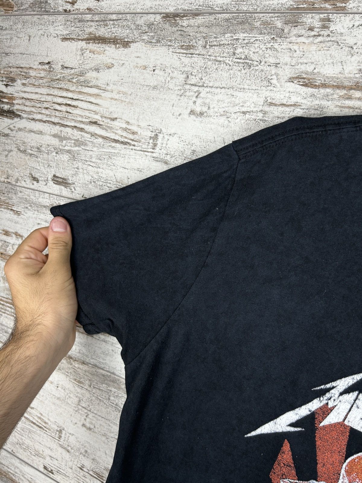 Band Tees Mens Vintage Metallica T Shirt rock band tee rare tess y2k Size US M / EU 48-50 / 2 - 2 Thumbnail