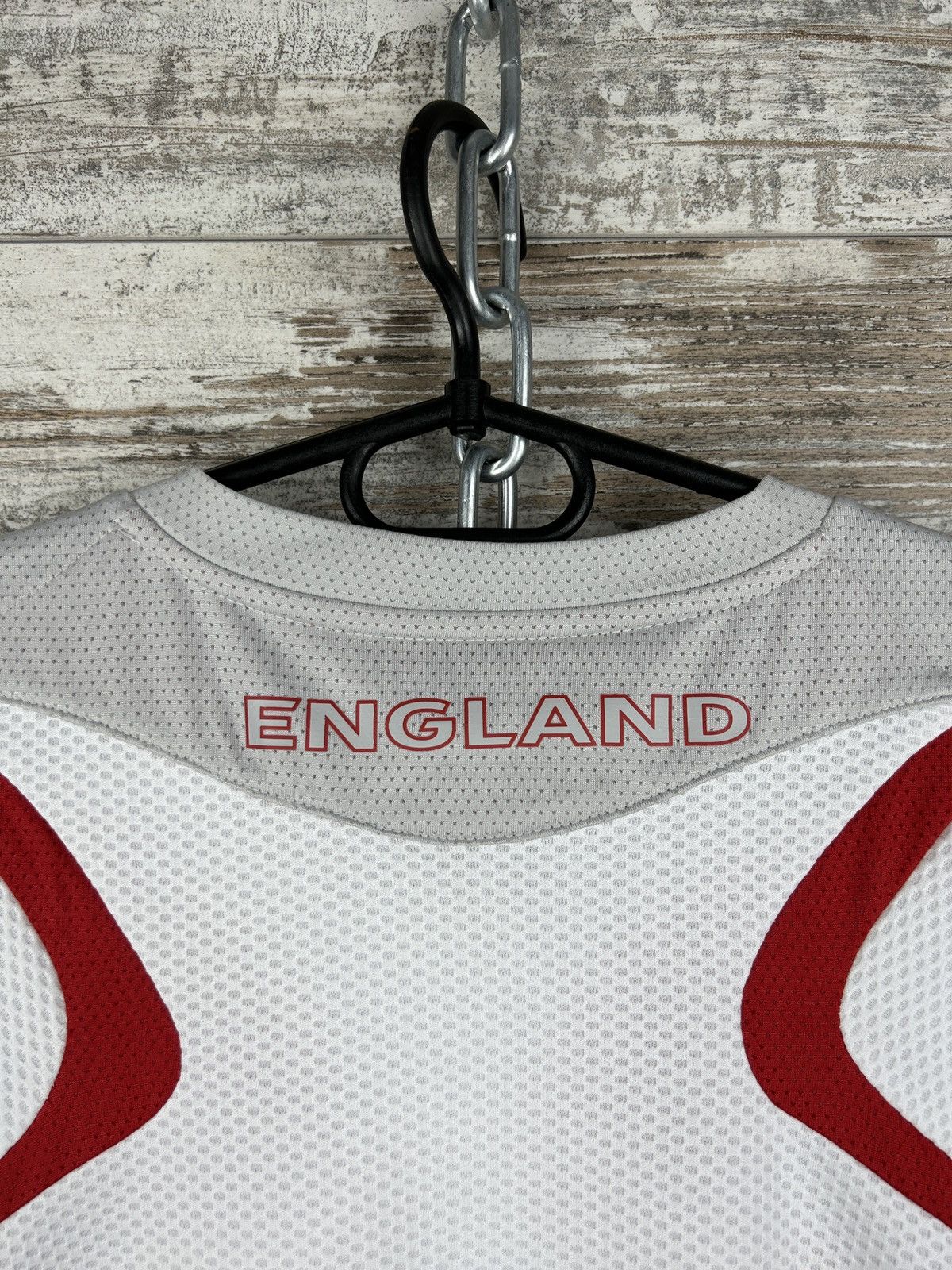 Umbro Mens Vintage Umbro England Home National Team T Shirt jersey Size US XL / EU 56 / 4 - 12 Thumbnail