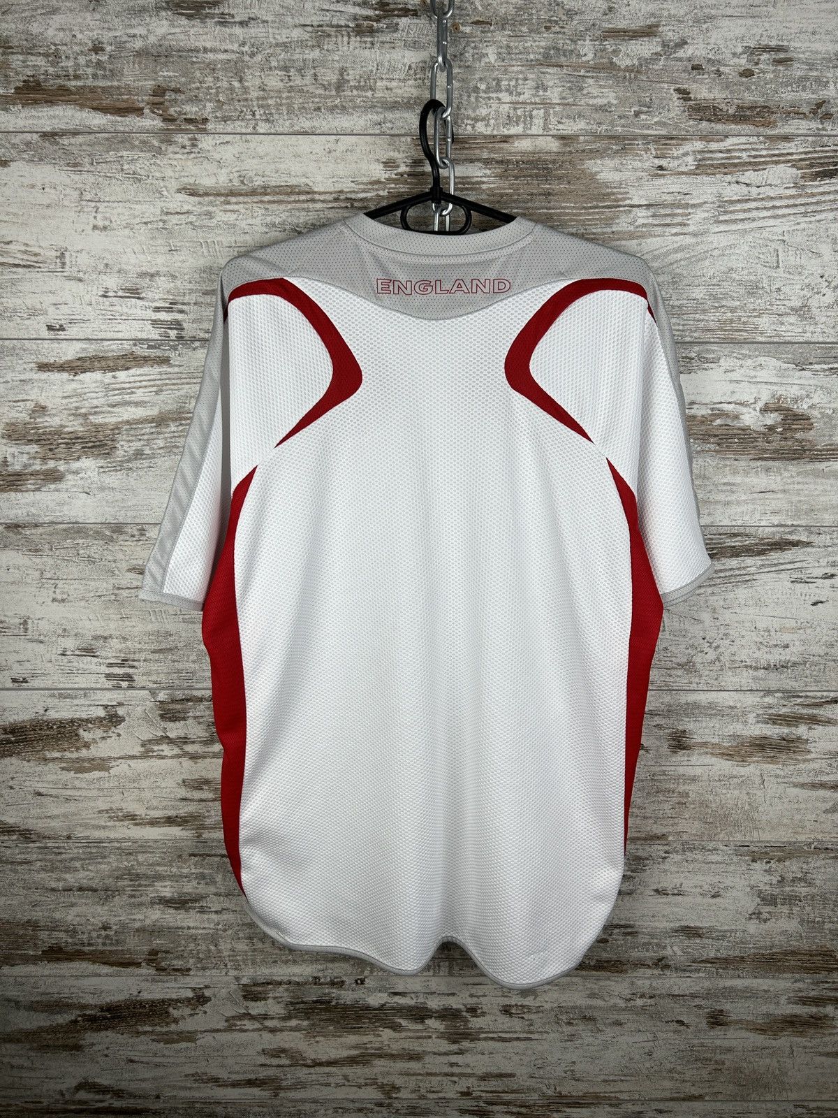 Umbro Mens Vintage Umbro England Home National Team T Shirt jersey Size US XL / EU 56 / 4 - 11 Thumbnail