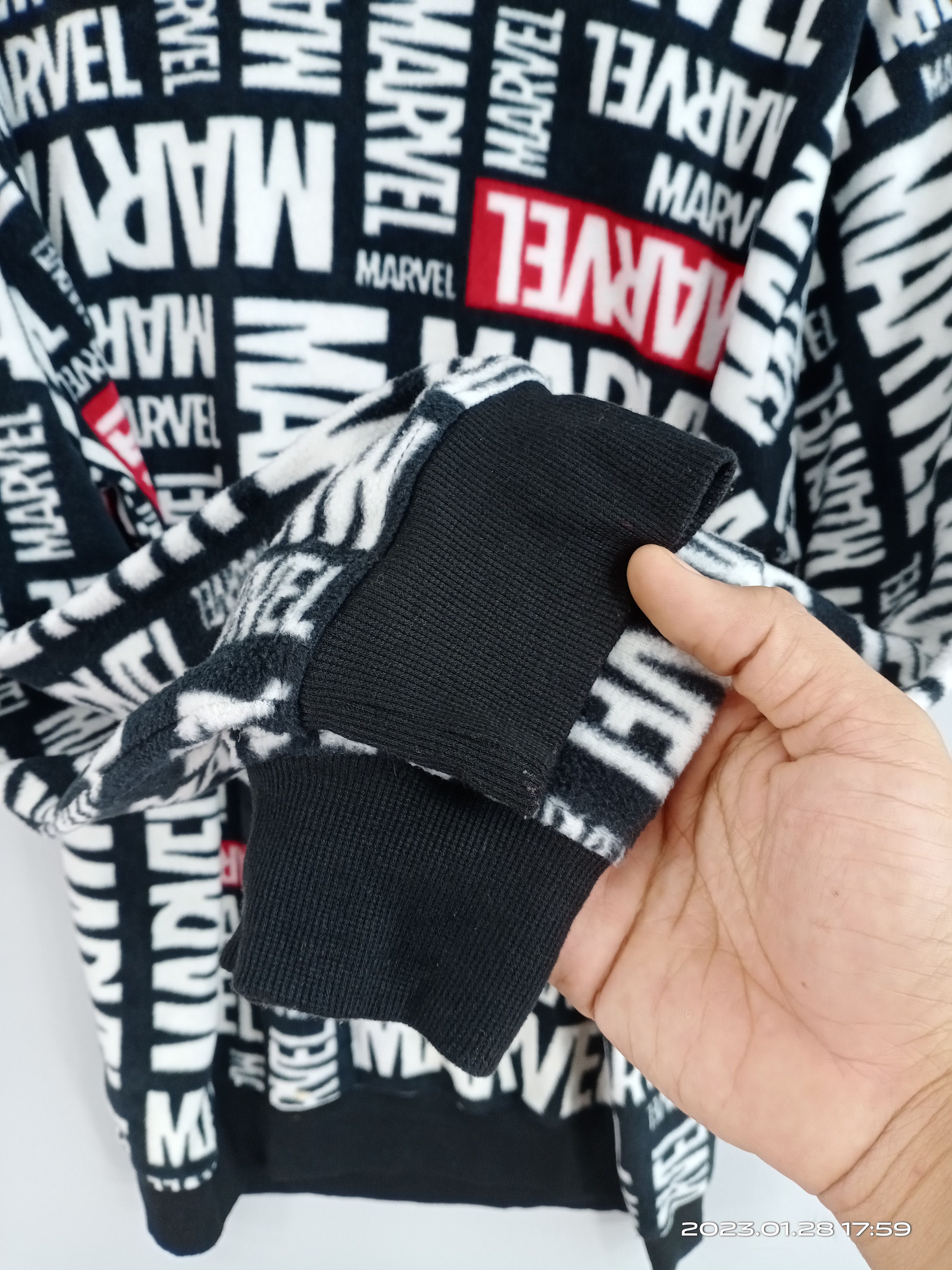 Japanese Brand × Marvel Comics 💥RARE💥Marvel Fullprint Fleece Sweatshirt Size US L / EU 52-54 / 3 - 5 Thumbnail
