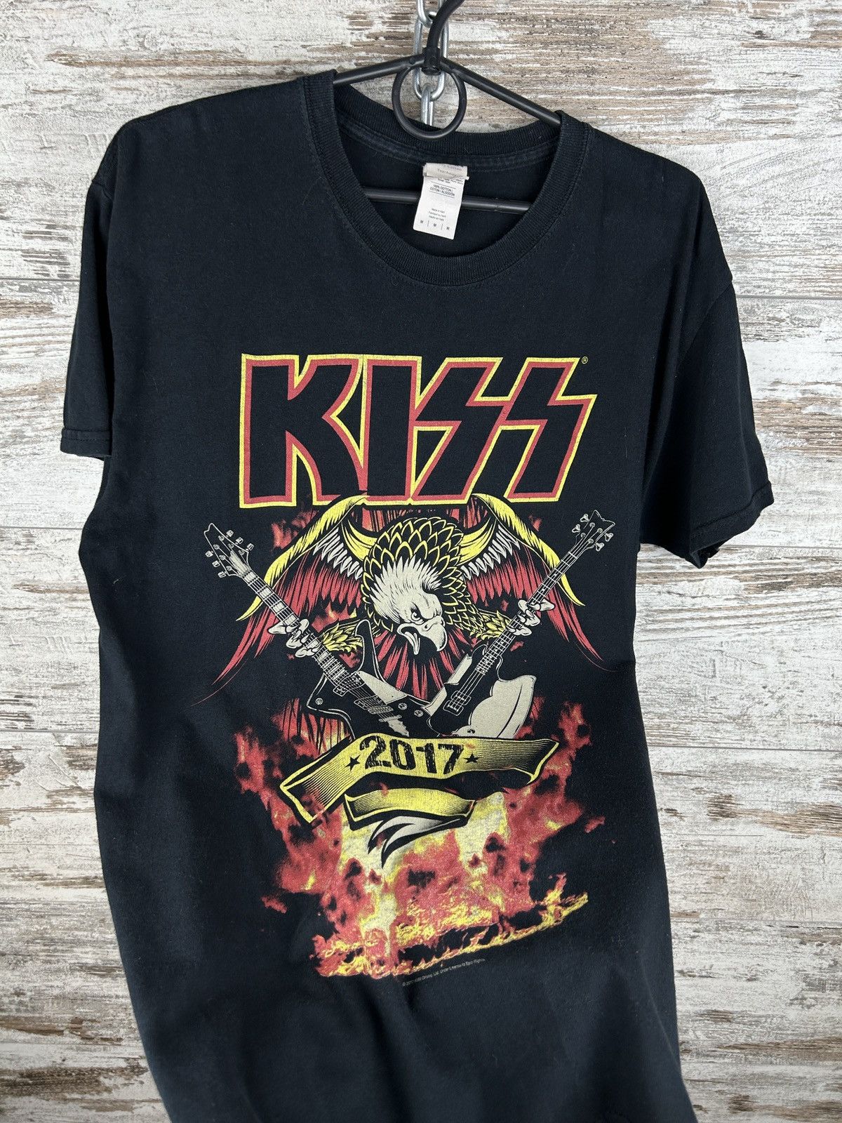 Band Tees × KISS Mens Vintage Kiss T Shirt rock band tee streetwear rare Size US M / EU 48-50 / 2 - 7 Thumbnail