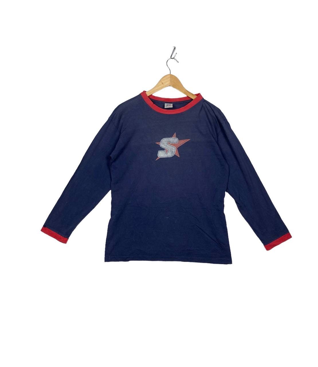 Stussy OG Vintage 90s Stussy Star Logo Printed Sun Faded Tshirt Size US M / EU 48-50 / 2 - 1 Thumbnail