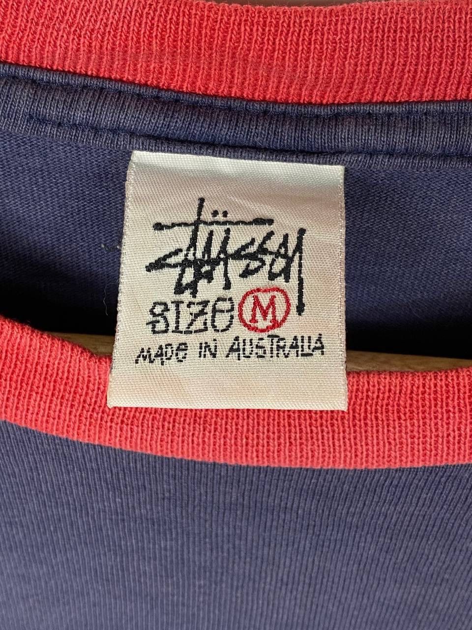 Stussy OG Vintage 90s Stussy Star Logo Printed Sun Faded Tshirt Size US M / EU 48-50 / 2 - 5 Thumbnail