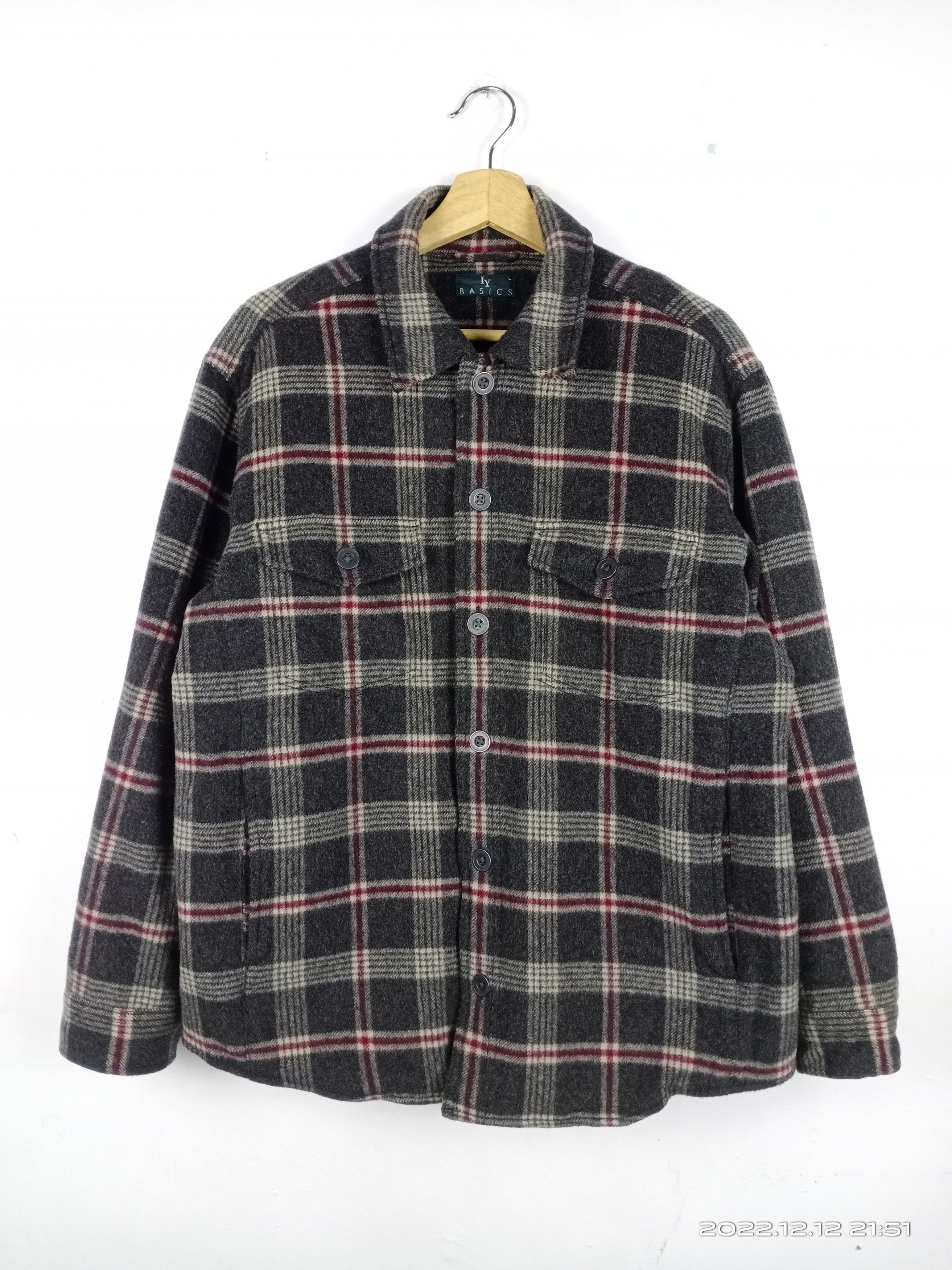 Issey Miyake 💥RARE💥Vintage Iy Basic By Issey Miyake Wool Jacket Size US L / EU 52-54 / 3 - 1 Thumbnail