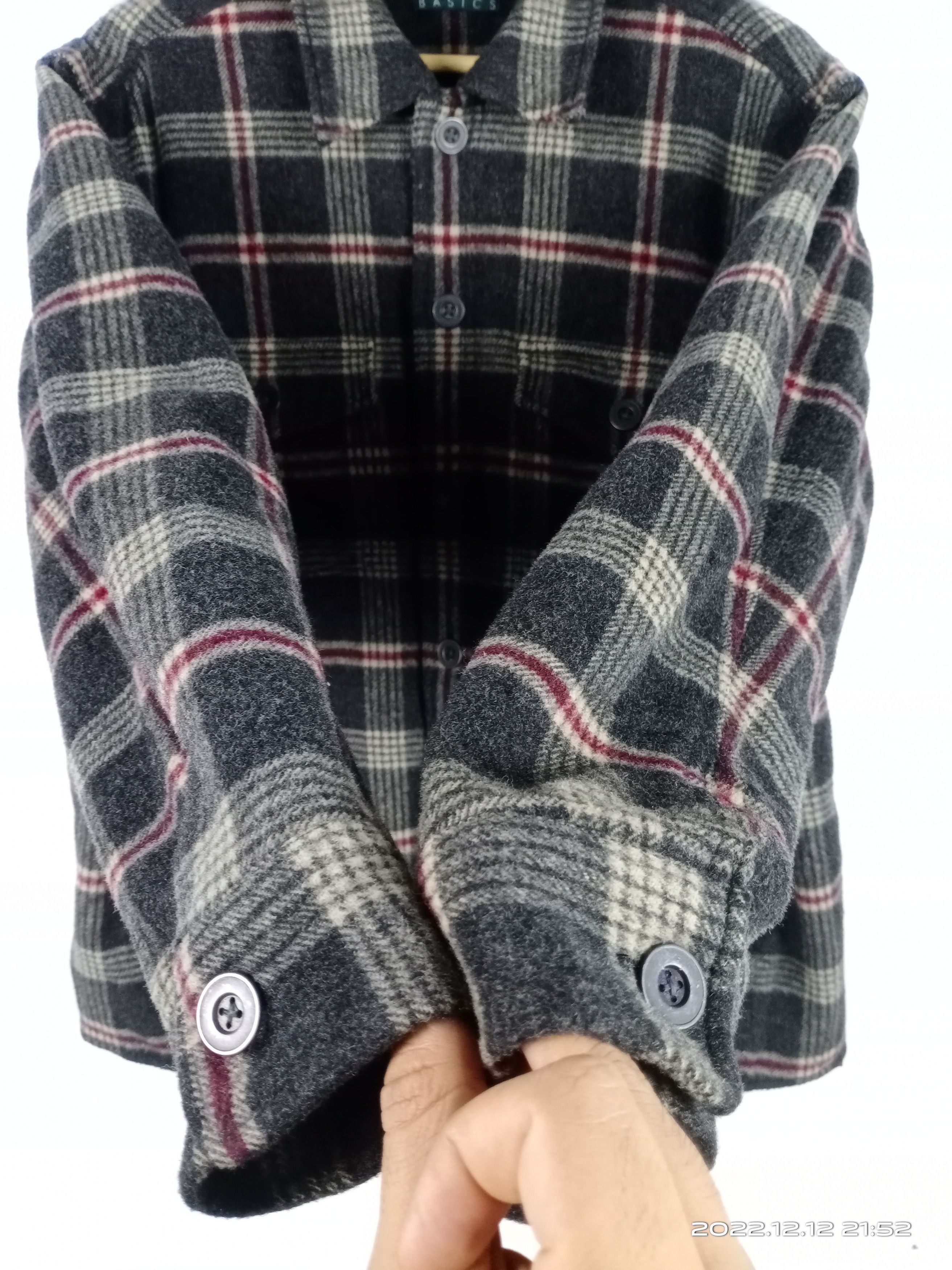 Issey Miyake 💥RARE💥Vintage Iy Basic By Issey Miyake Wool Jacket Size US L / EU 52-54 / 3 - 6 Thumbnail