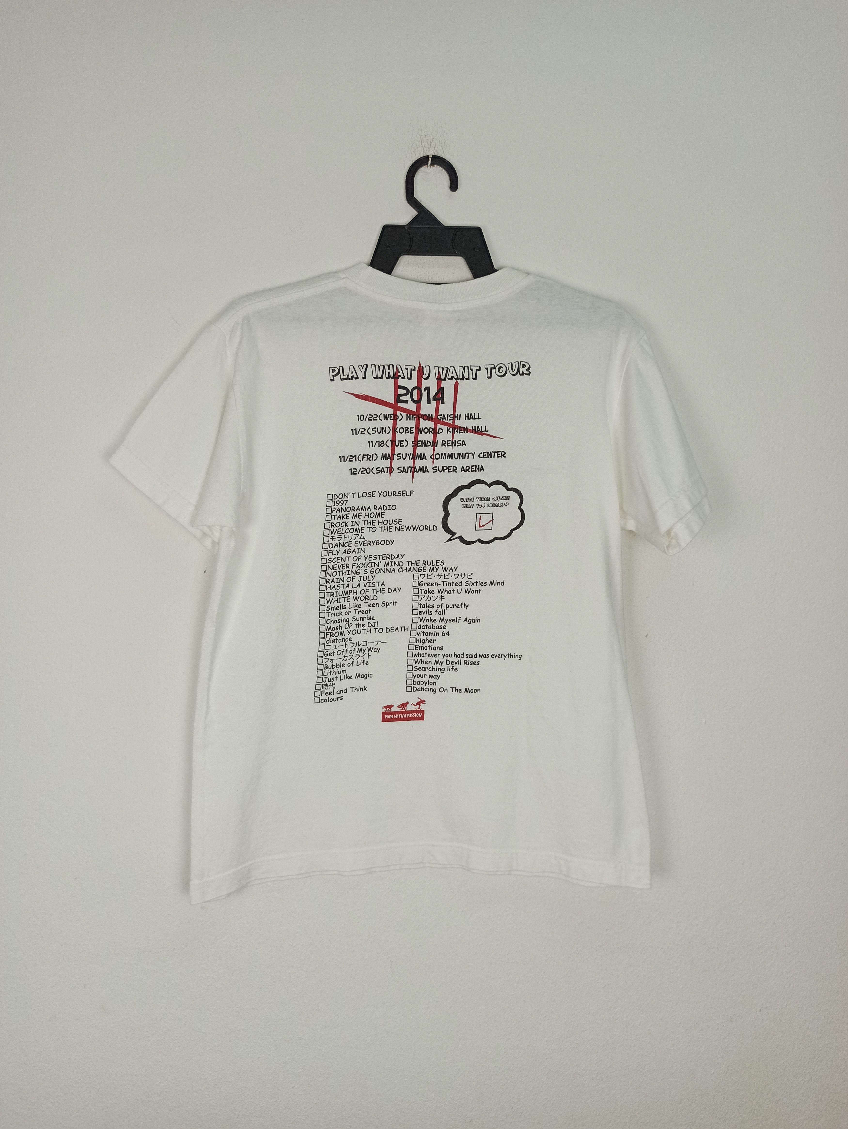 Band Tees MAN WITH A MISSION Band Tee Japanese Alternative rock (c41) Size US S / EU 44-46 / 1 - 3 Thumbnail