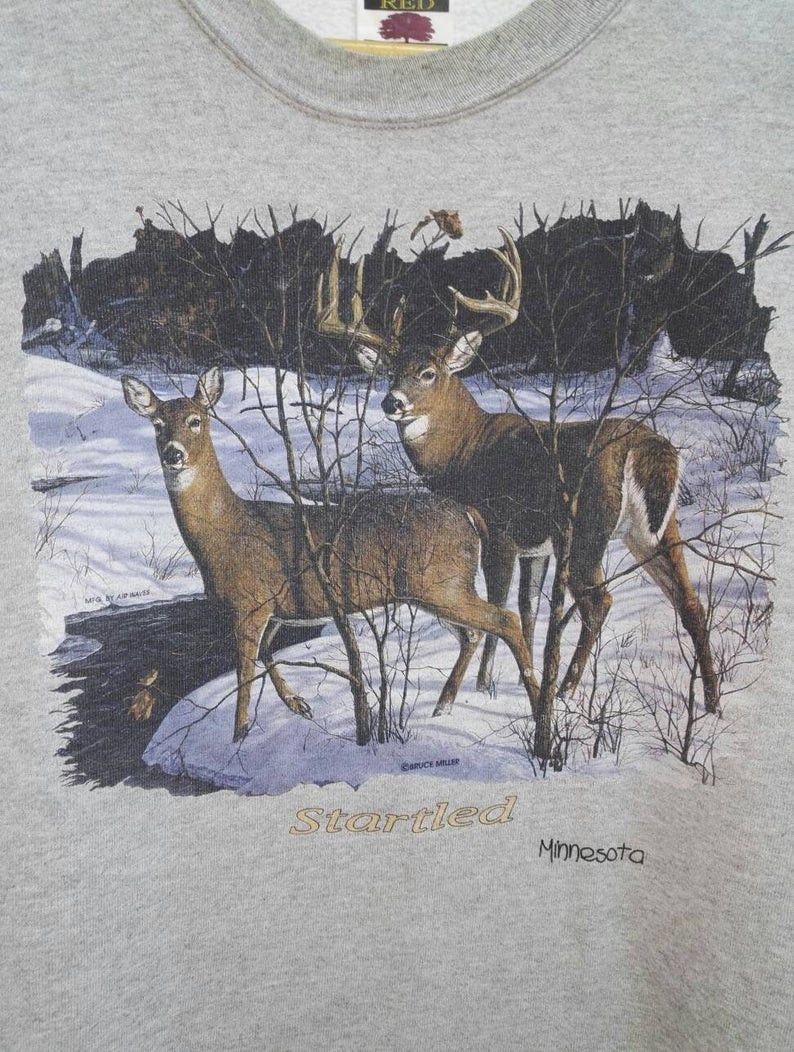 Vintage Vintage Startled MINNESOTA Copyright Bruce Miller (c1) Size US XL / EU 56 / 4 - 2 Thumbnail
