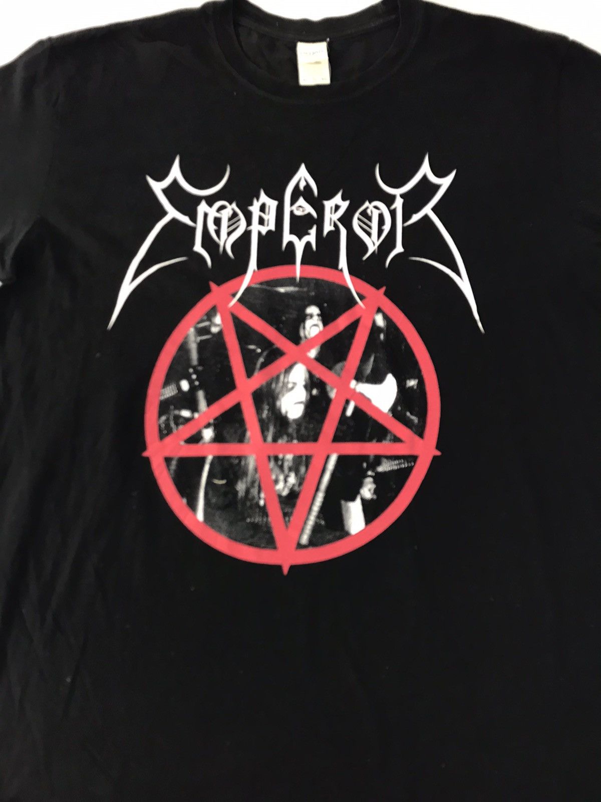 Band Tees Emperor Wrath Of The Tyrant Gothic Metal Graphic Screen Tee Size US XL / EU 56 / 4 - 3 Thumbnail